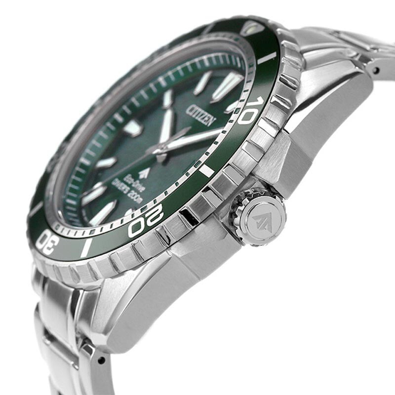 Citizen Promaster MARINE BN0199-53X Green Dial Eco-Drive Diver 200m Men Watch