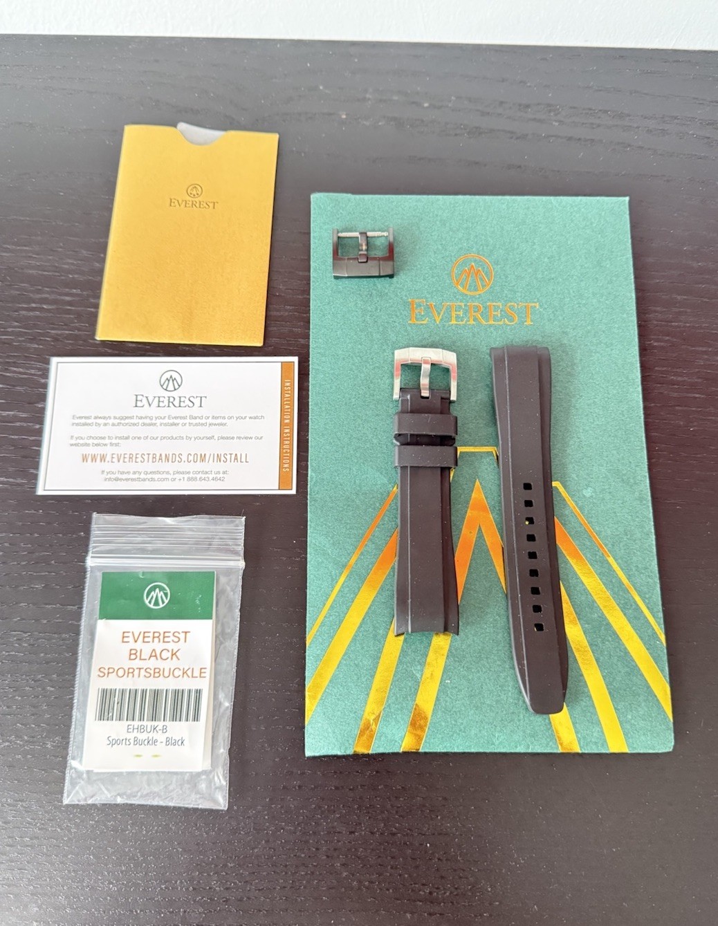 Everest Rubber Strap Rolex Explorer II 42mm 216570 (‘11-2021) – BRAND NEW
