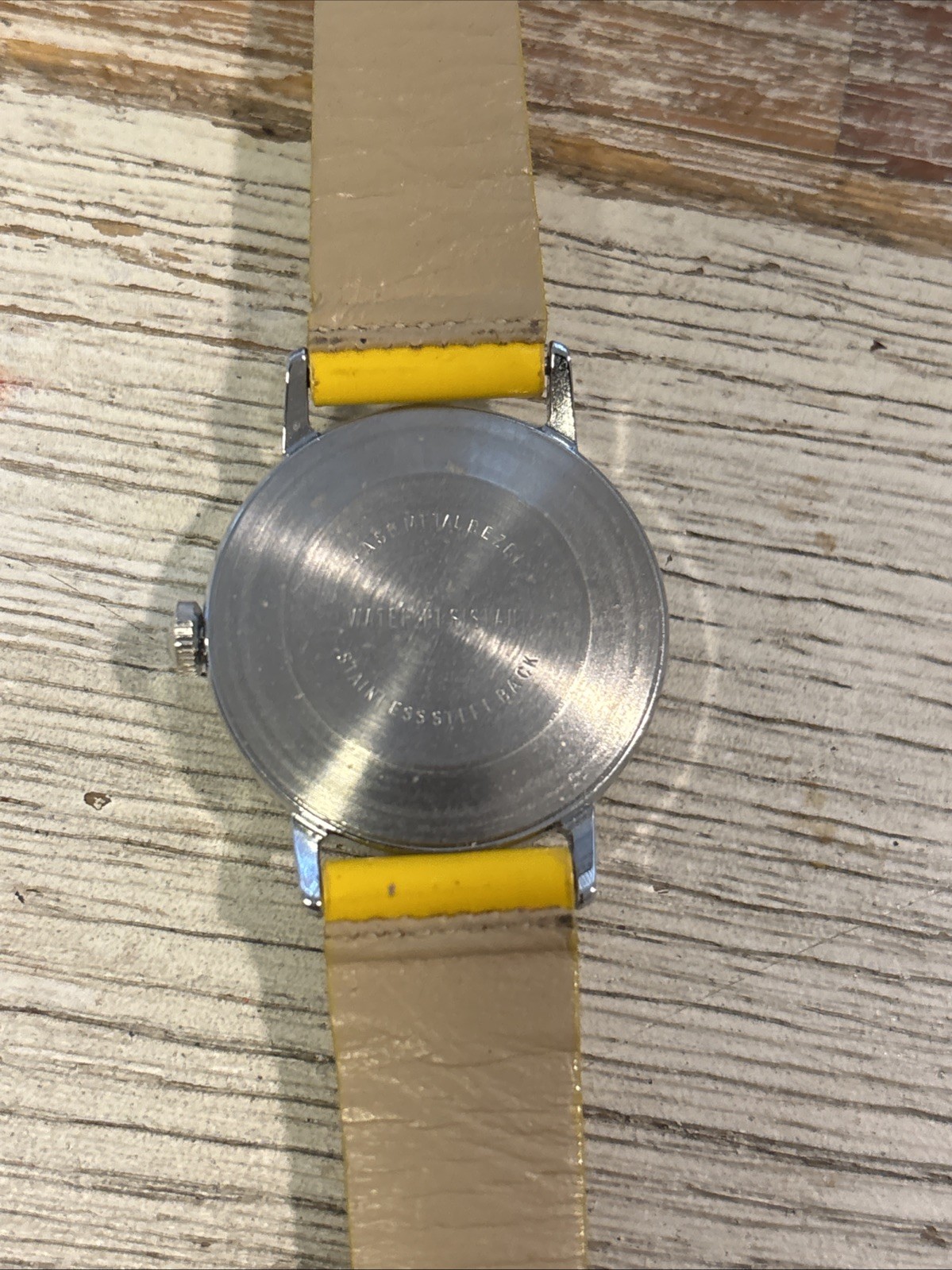 1970s Timex Snoopy Tennis Yellow MYSTERY BALL wristwatch – Vintage working