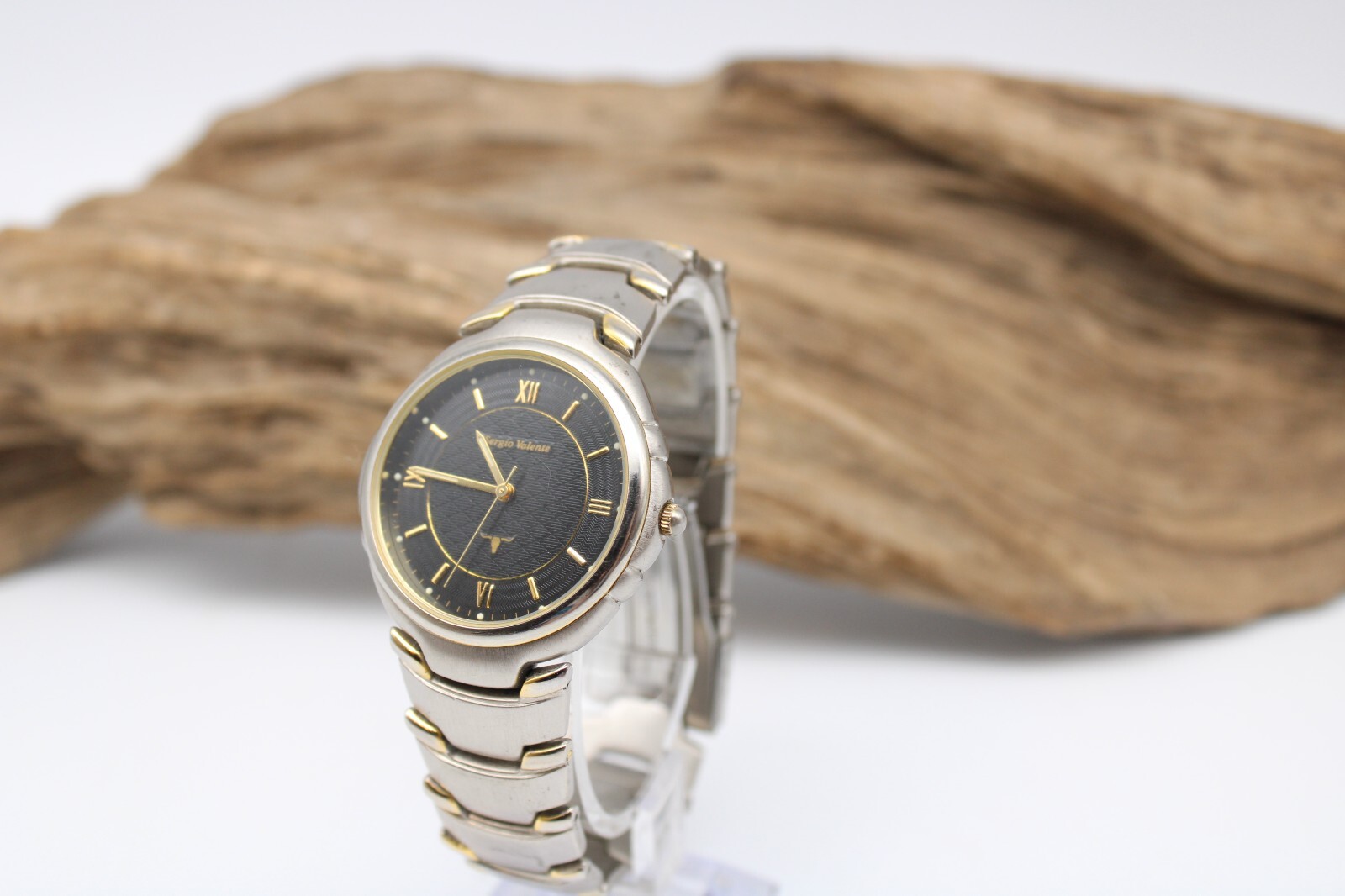 VINTAGE SERGIO VALENTE F-IAJCC MEN’S WATCH 35.6mm 11.6mm LUG RUNS (DL3)