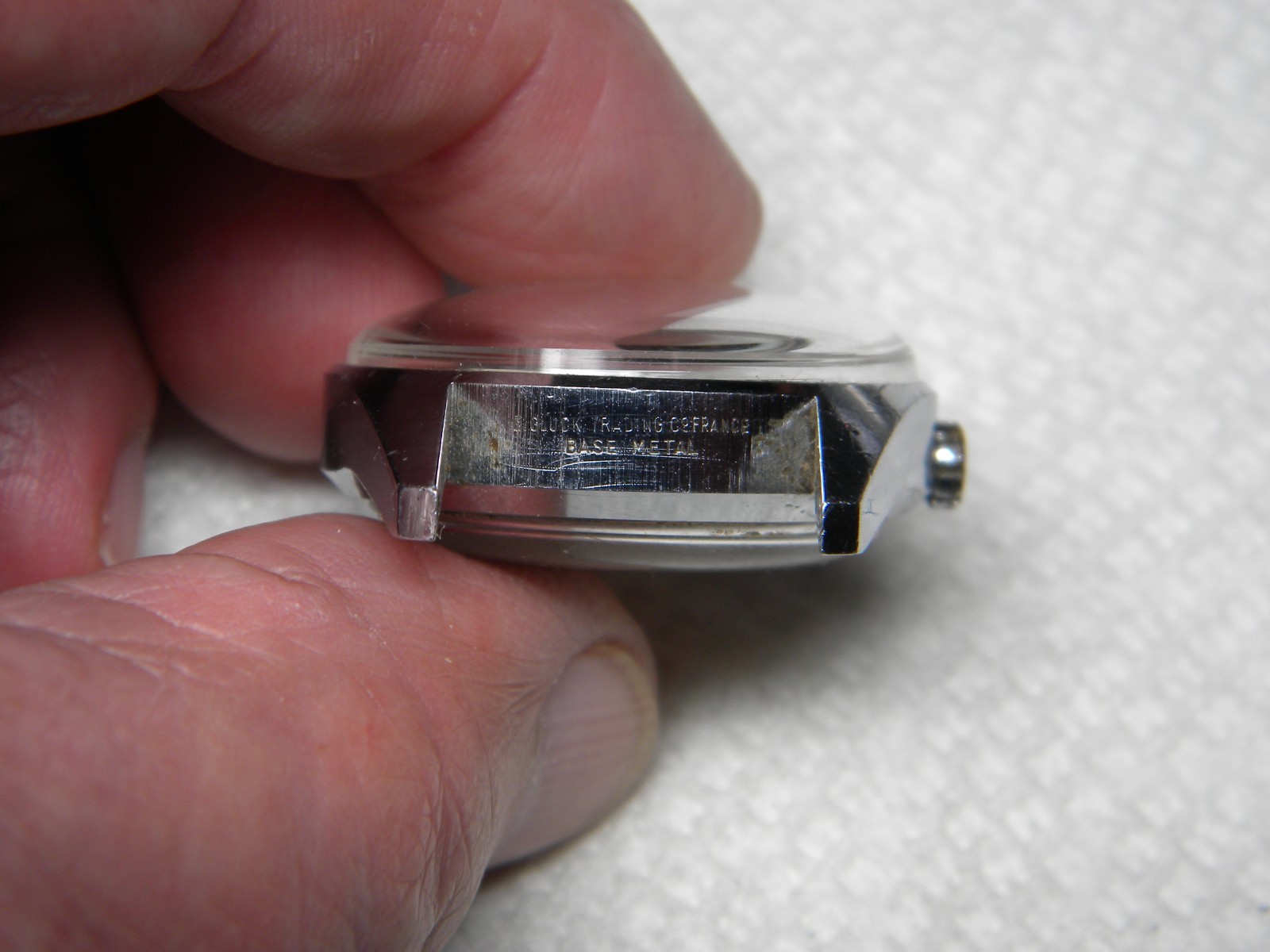North Star Electric 13 Jewel Wrist Watch by E Gluck & Co France Repair or Parts