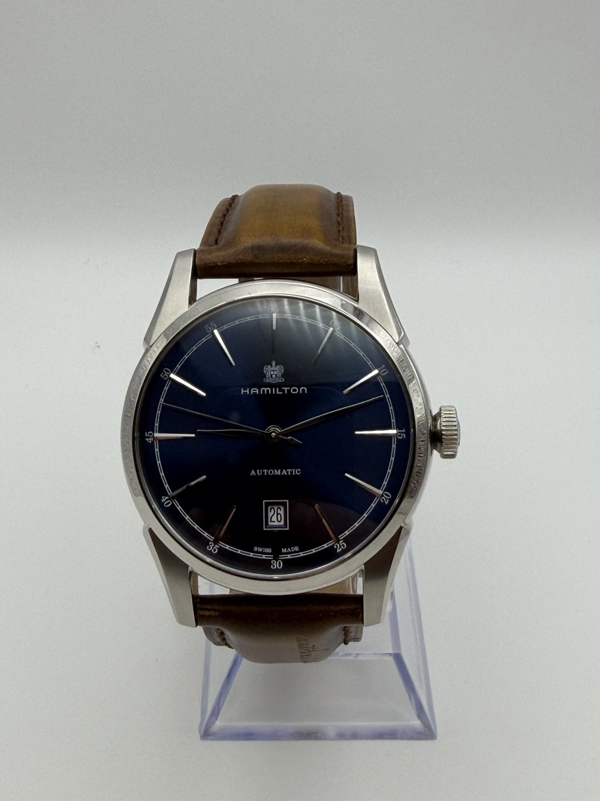 Hamilton Spirit of Liberty Auto H42415541 Blue Dial 42mm Box Automatic H-10, Box