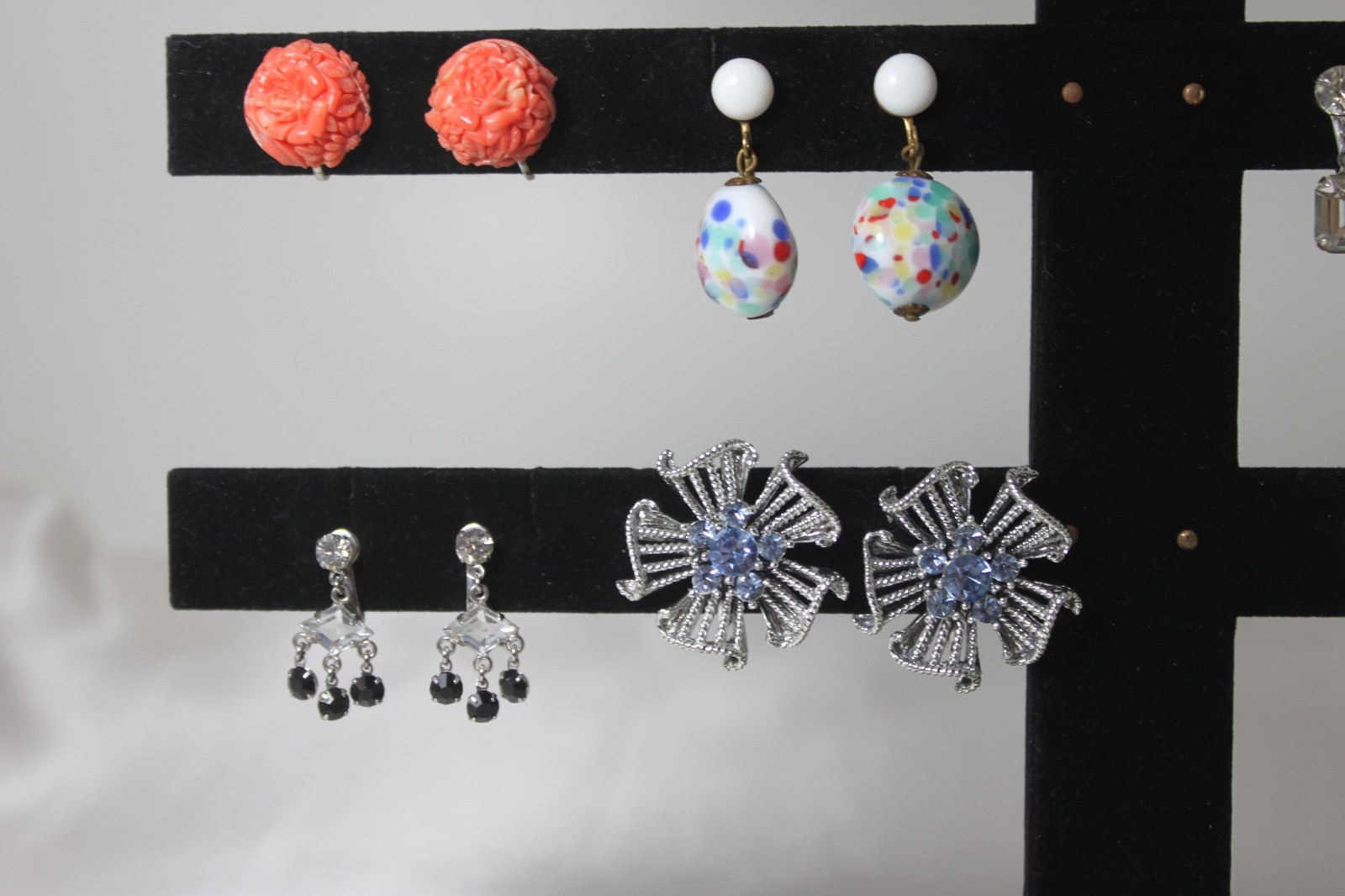 Vintage Earrings Lot Screw Back Variety FINAL SALE!!