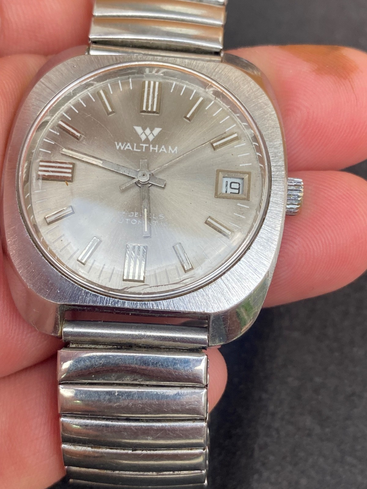 vintage watch waltham automatic 17 jewels