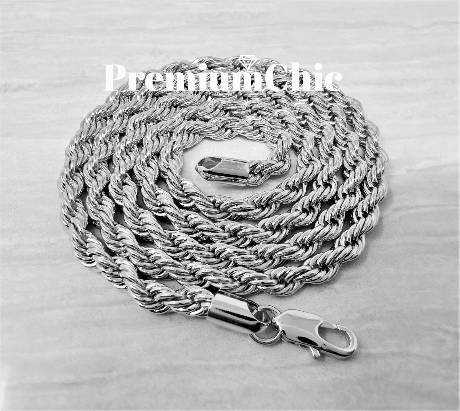 Laugh Now Cry Later Pendant with 5mm Rope Chain Plated Hip Hop CZ Necklace