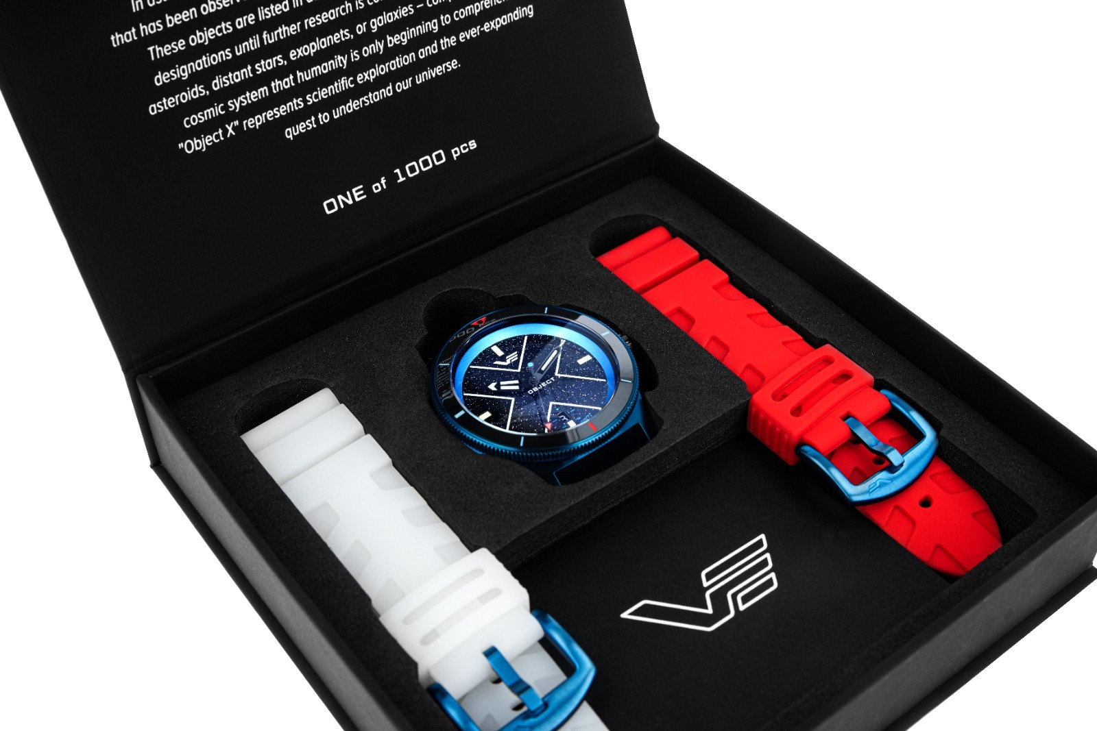 Vostok-Europe OBJECT-X Automatic NH35-599E776 Blue Tritium Watch