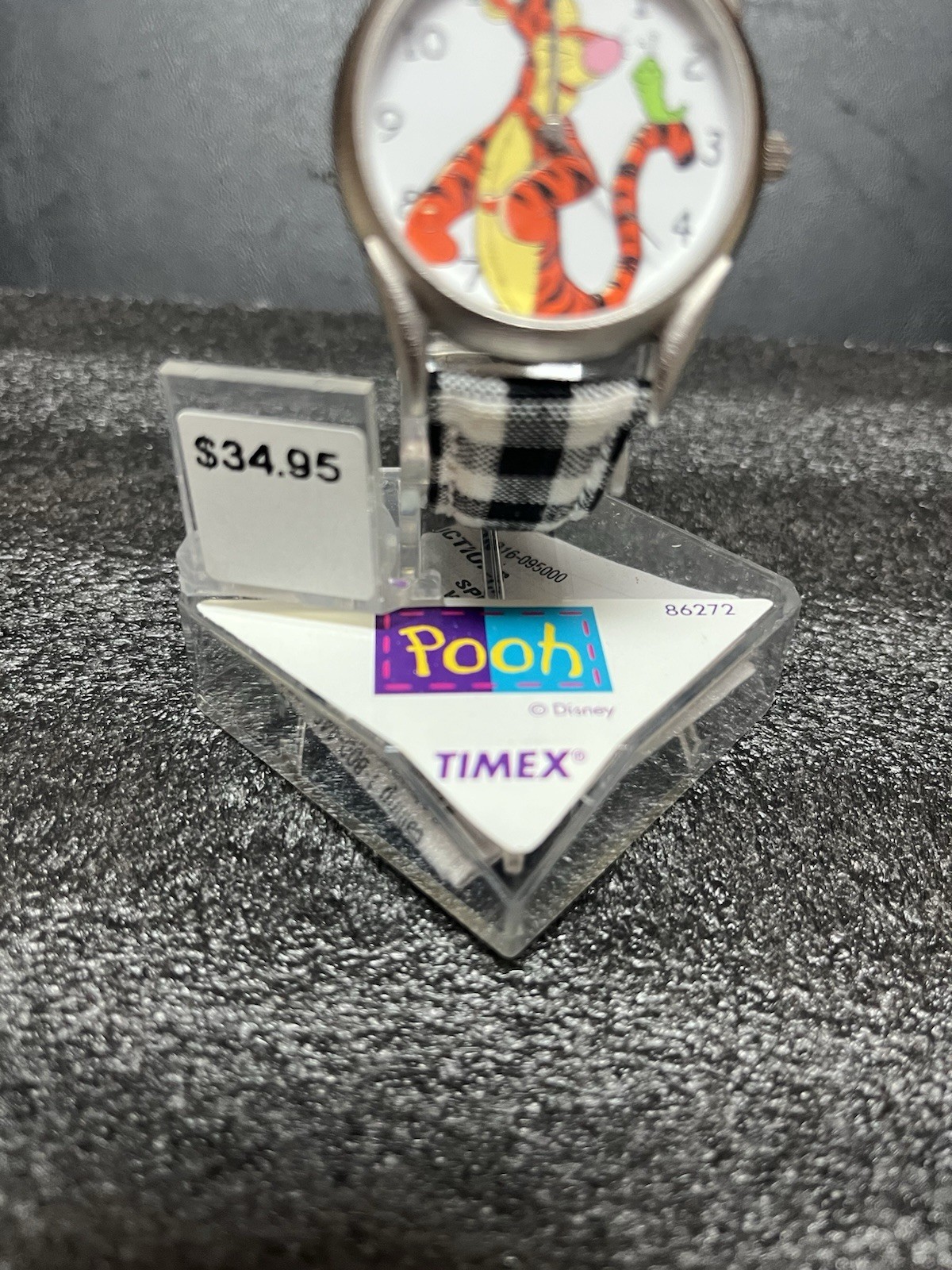 Vintage Disney Timex Tigger Winnie the Pooh Watch T8901PH complete set-Untested