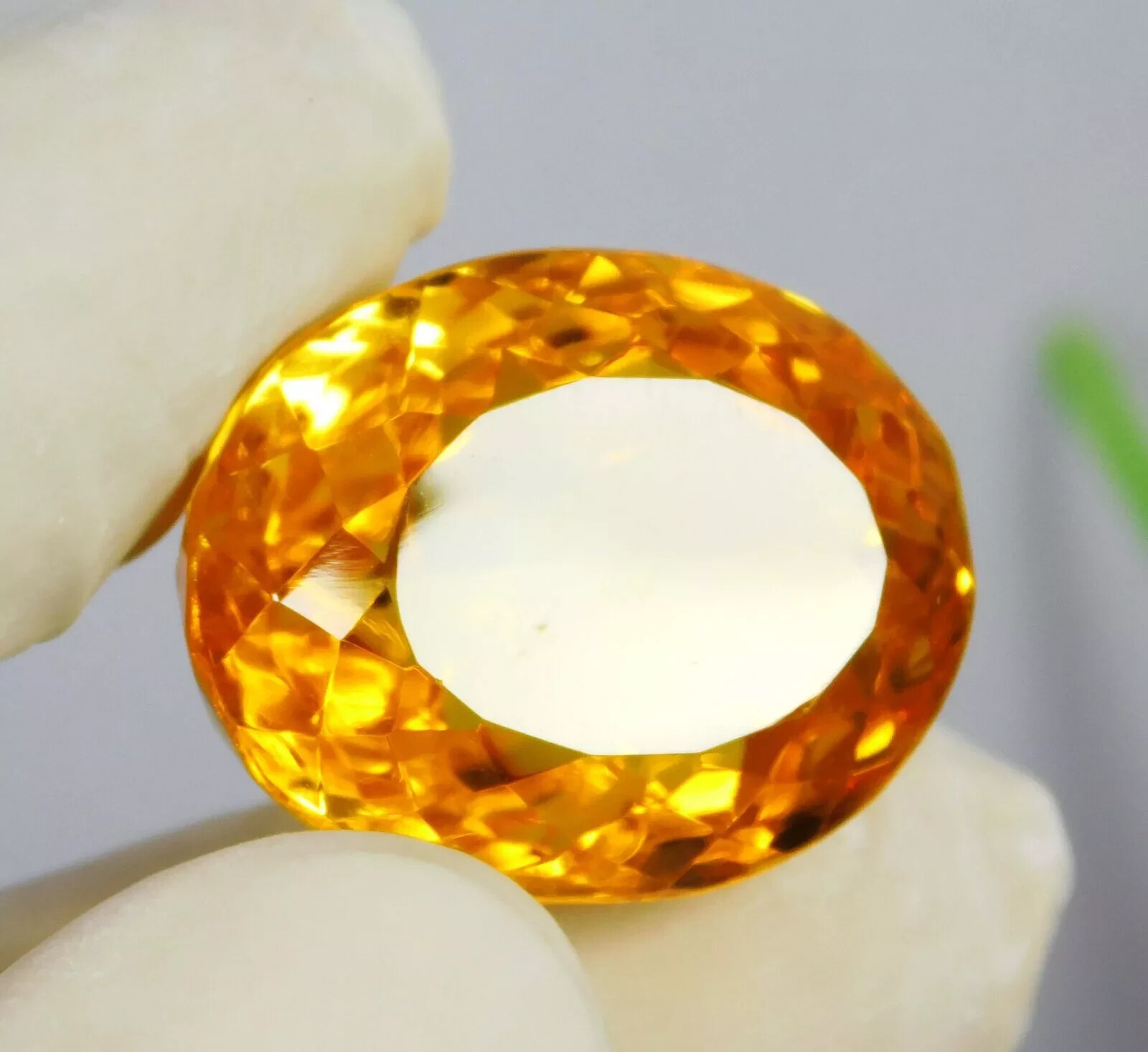 EGL Certified Natural 200.60 Ct Oval Cut Yellow Topaz Brazilian Loose Gemstone