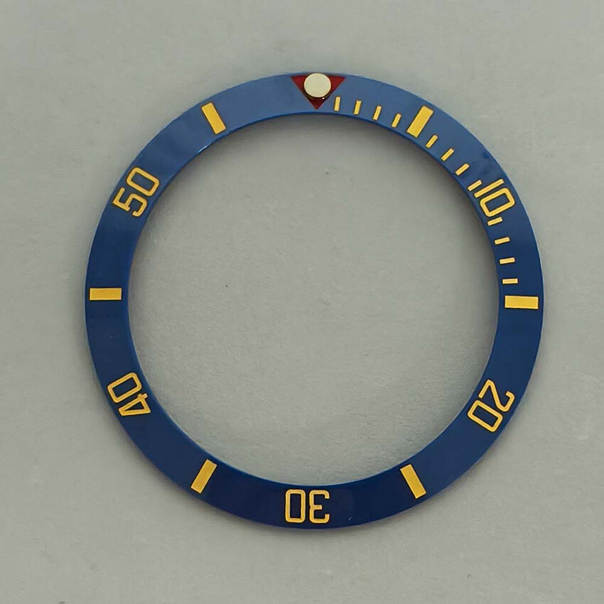 Beveled Outside Diameter 38MM Inside Diameter 30.5MM Ceramic SUB Watch Bezel