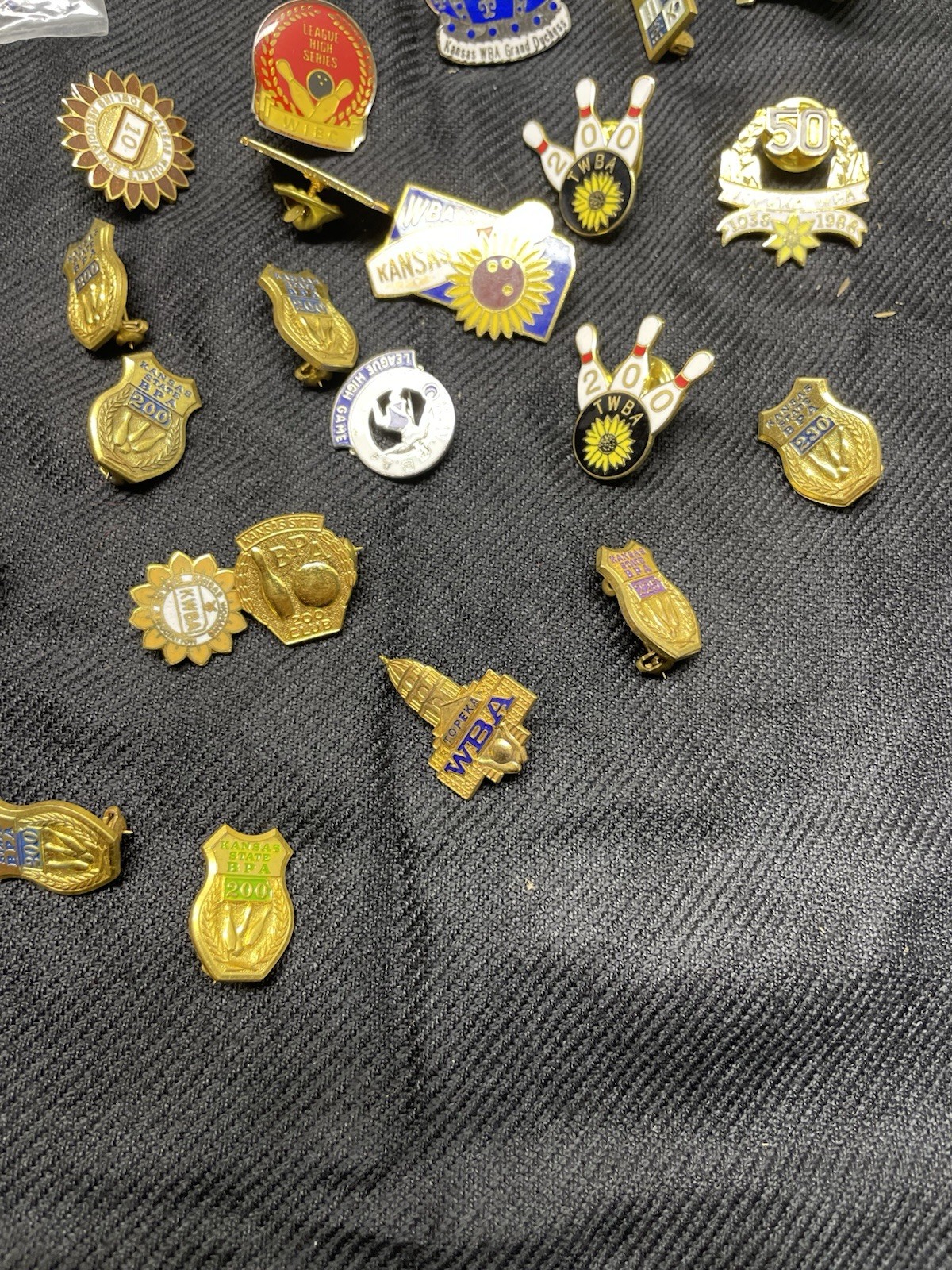 Lot Of 30+ Bowling Theme Award Pins See Pictures Details/wear