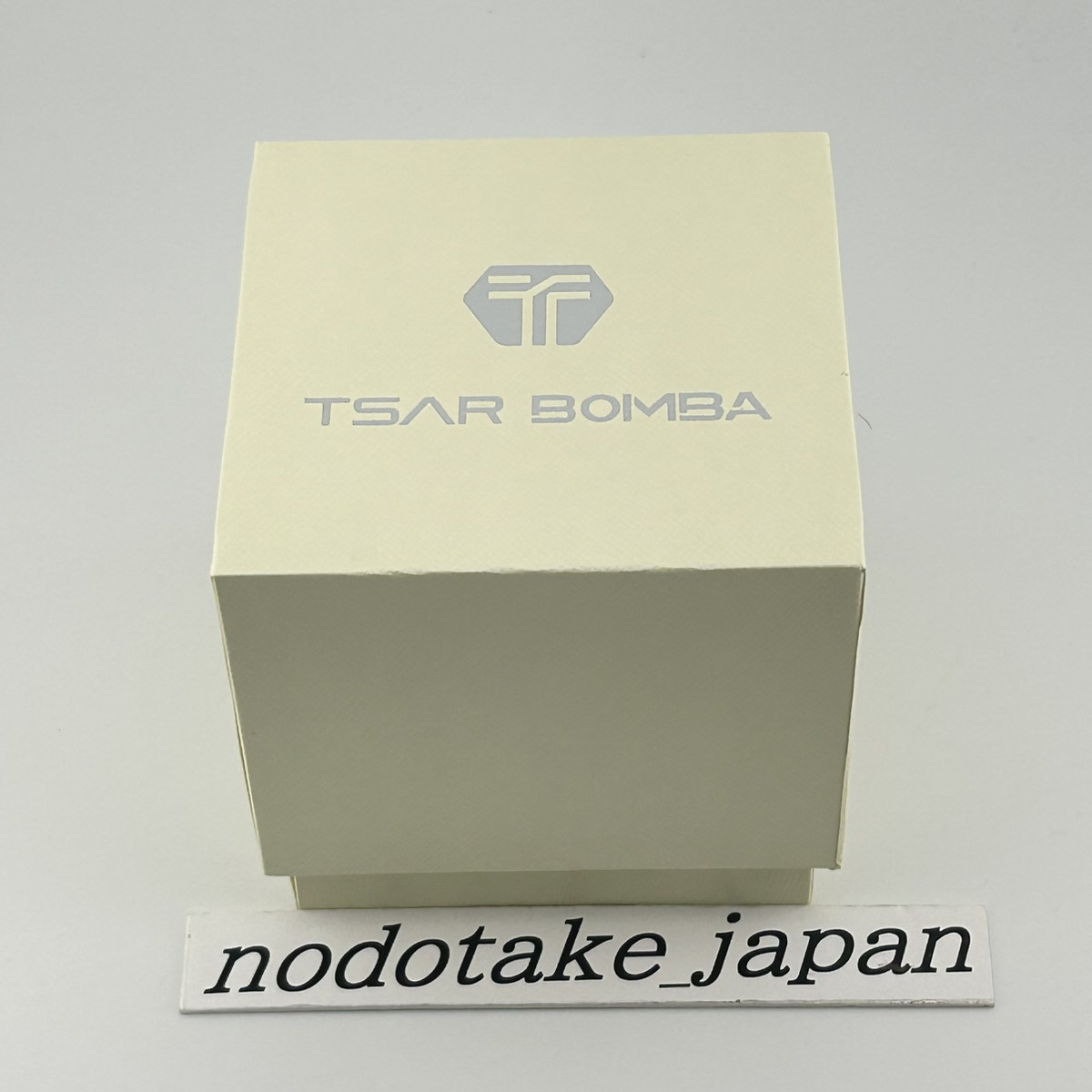 TSAR BOMBA Skeleton Mechanical Automatic Watch 8204C-02 White Blue