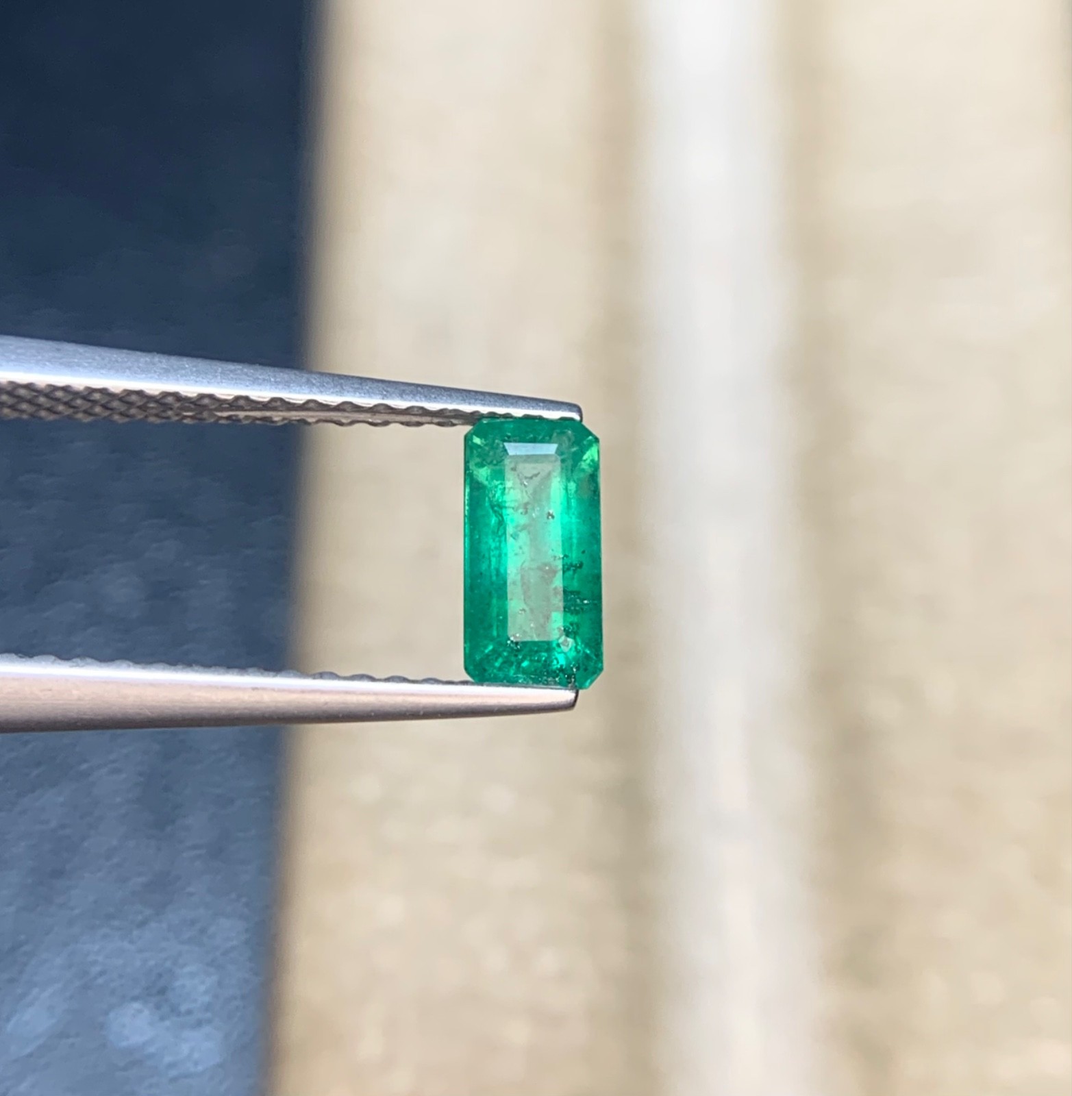 Natural Emerald Gemstone, 0.57 Crt From Swat