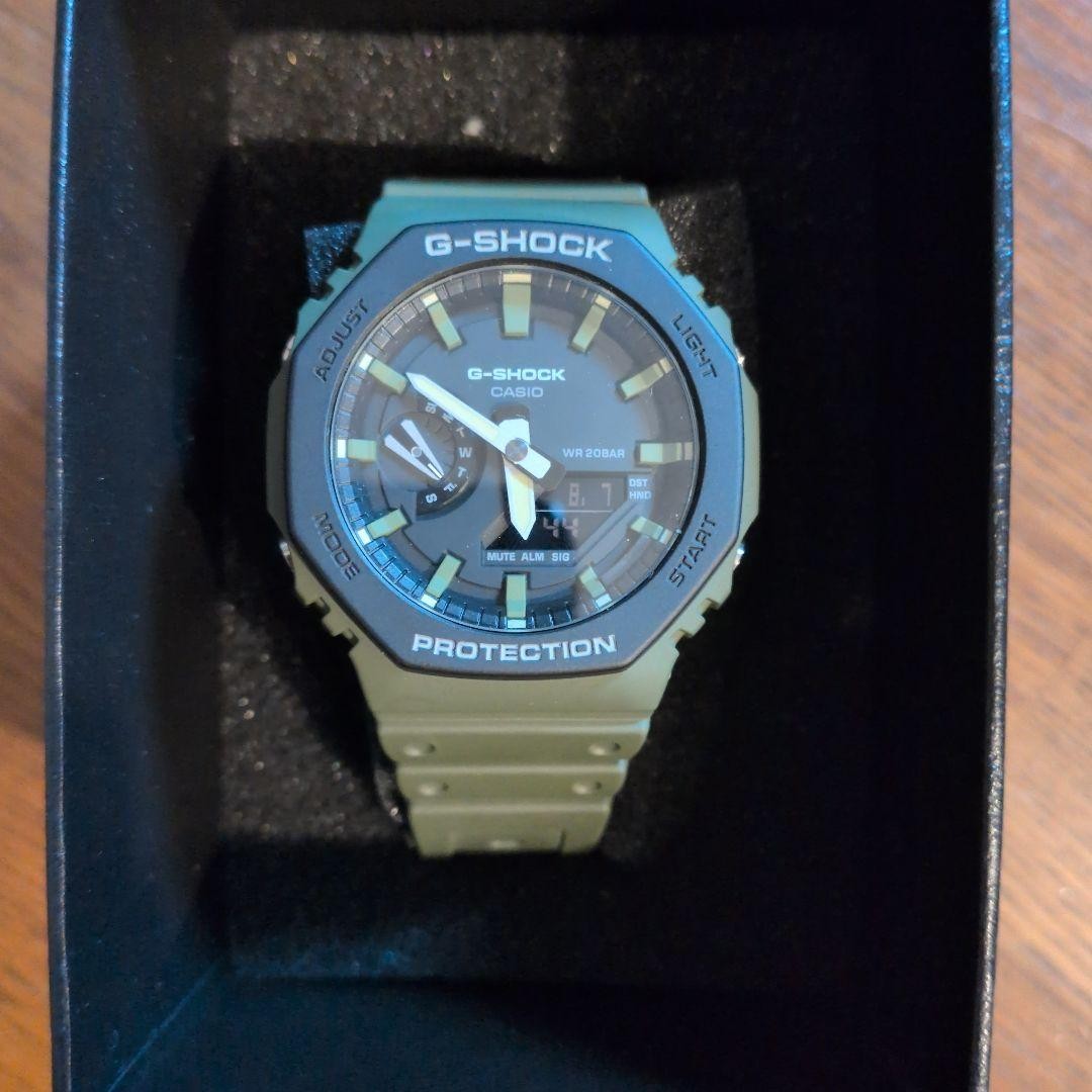 Excellent condition CASIO G-SHOCK GA-2110SU-3AJF khaki green