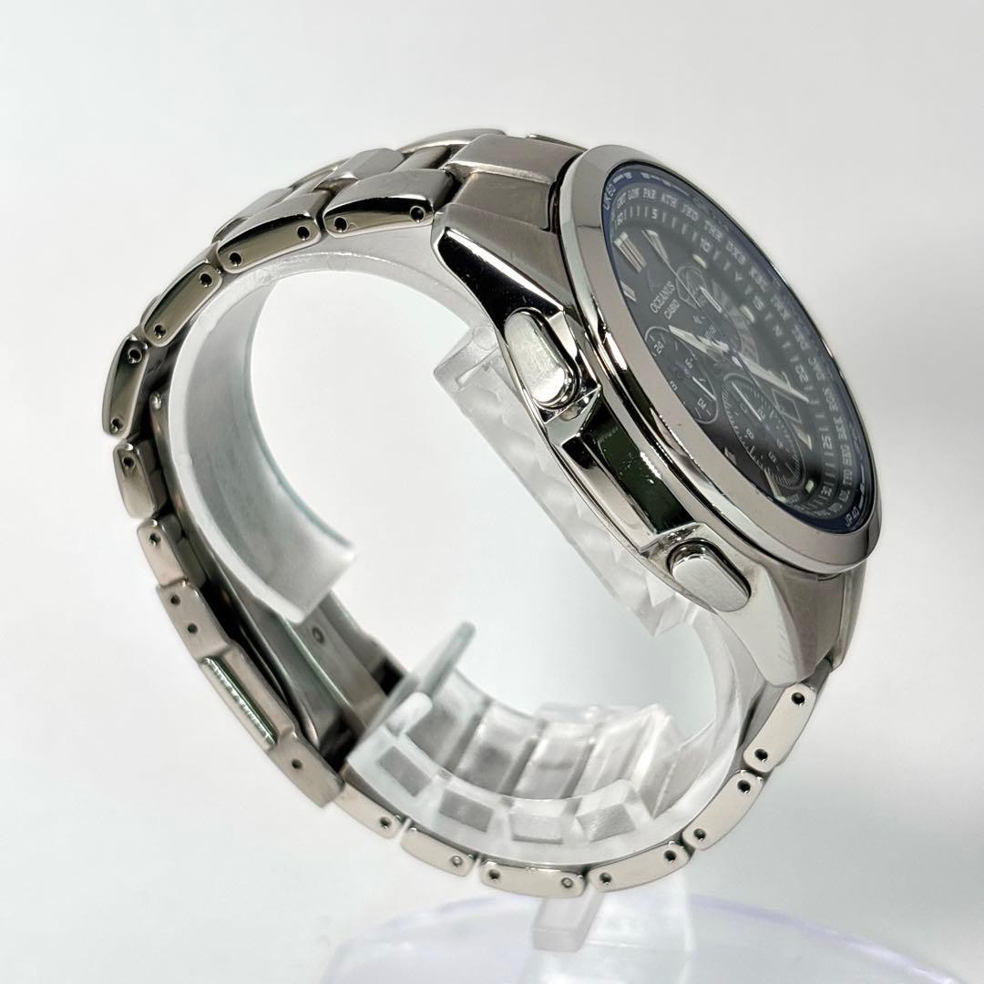 Casio Oceanus OCW-M700 Titanium Blue Dial Watch Japan