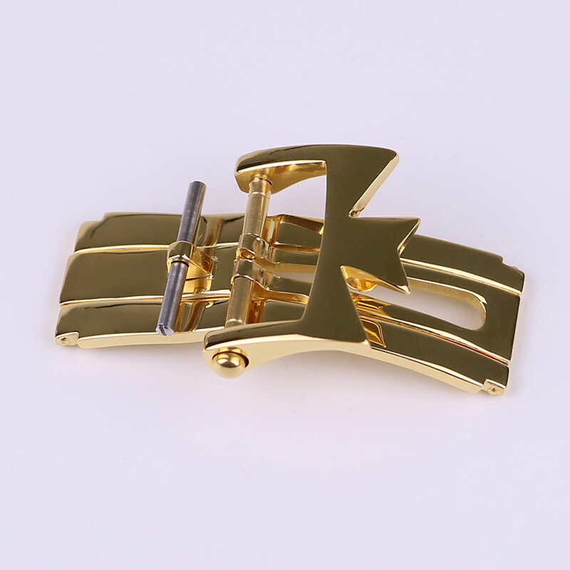 Stainless Steel Folding Clasp Butterfly Buckle 18mm for Vacheron Constantin
