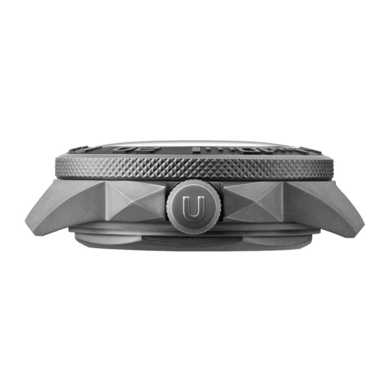 UNDONE AQUALUME Automatic Titanium Silicone White Black Full Lume Men’s Watch