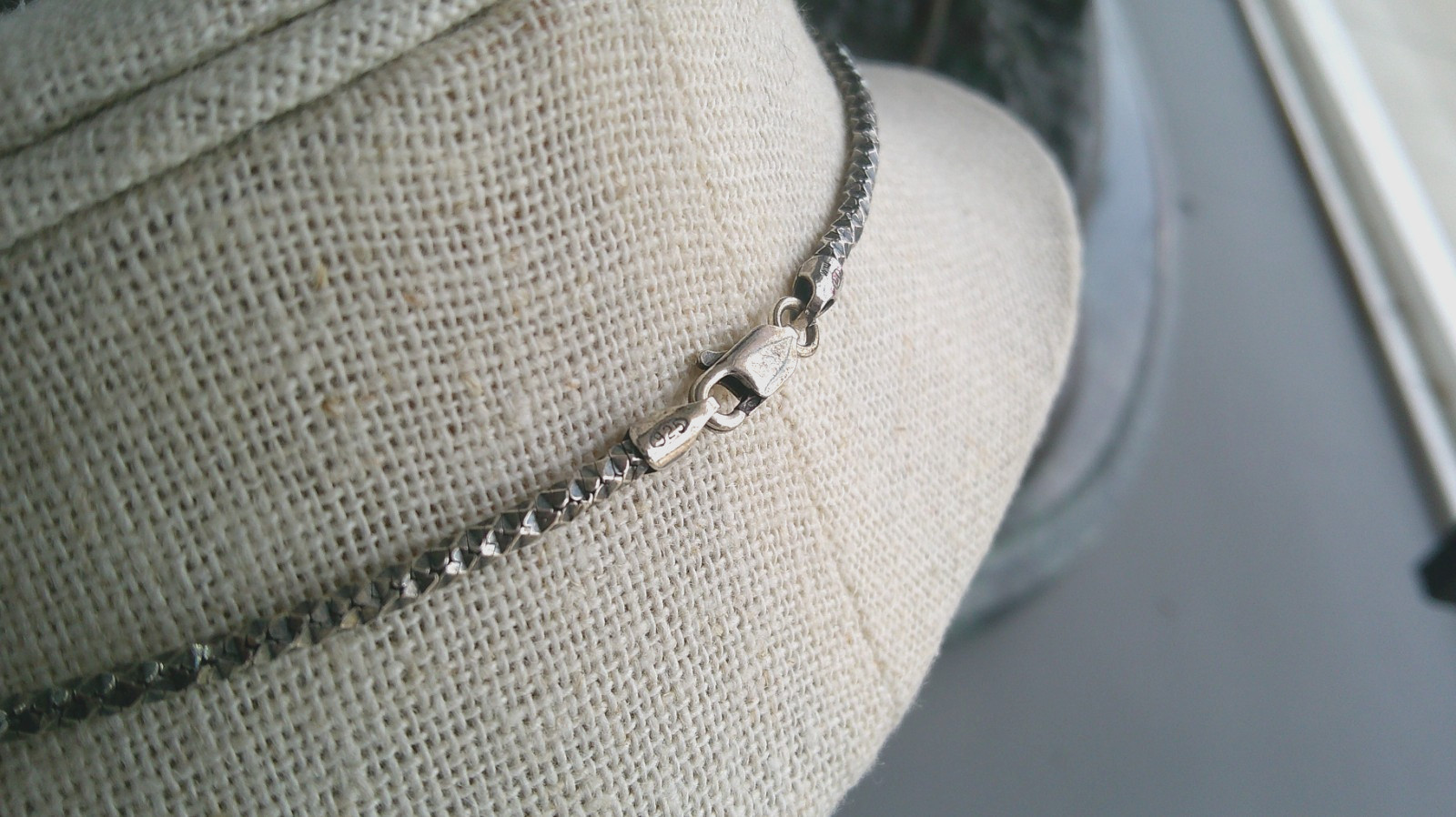 GSJ CN 925 Butterfly Necklace w/ Snake Chain