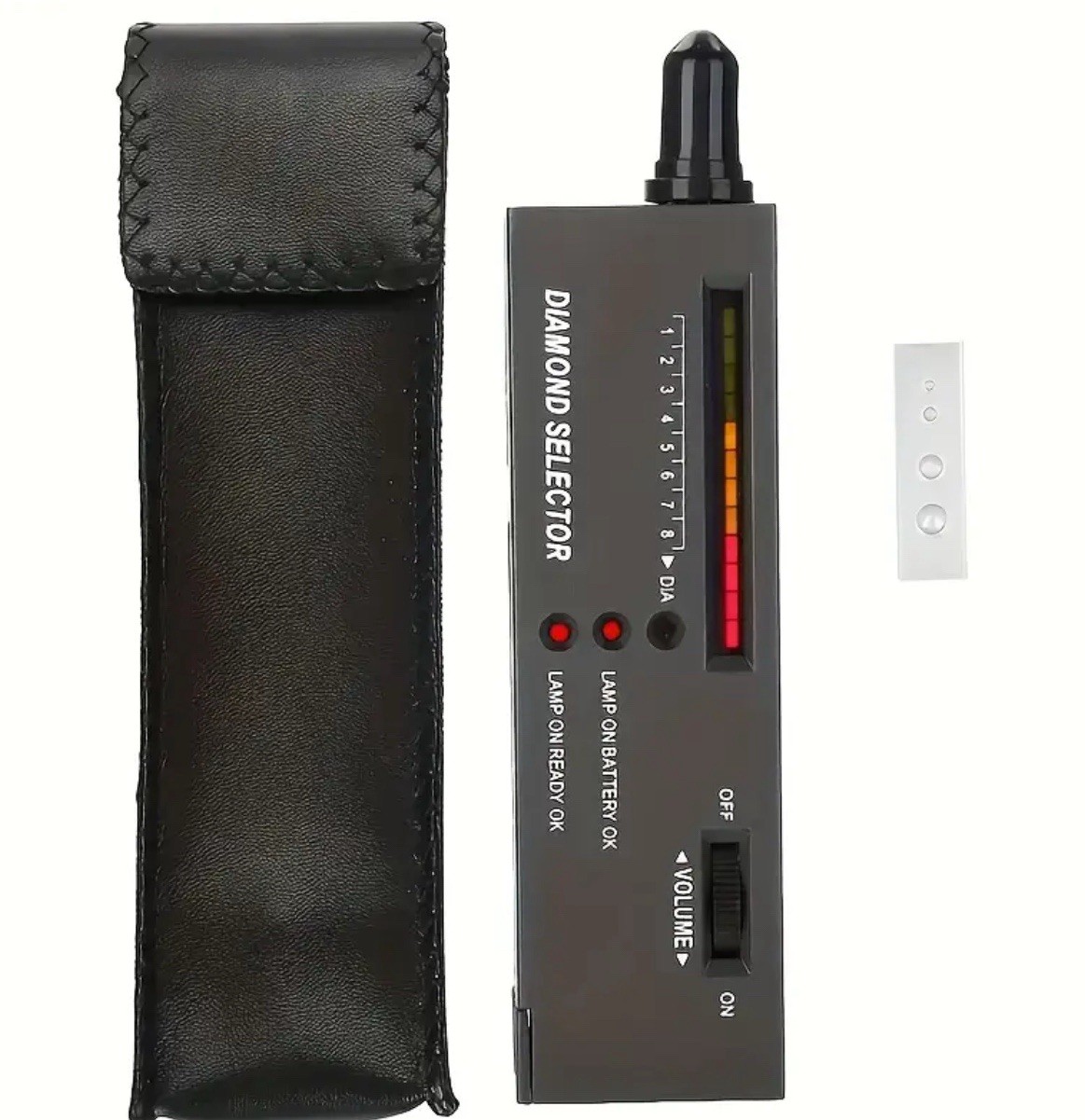 Professional Diamond Tester Pen High-Precision Jeweler Tool Gemstone Detector