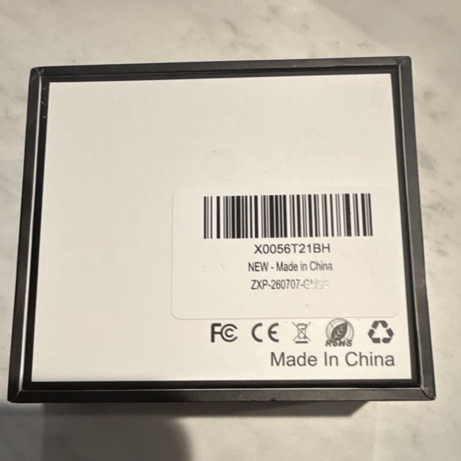 Smart Sleep Tracker Ring Size 9 Silver Palladium Plated Metal Band + Case