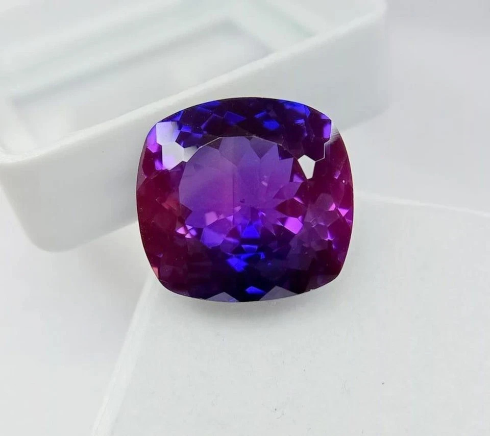 Very Clean 9.50 CT Natural Purple-Blue Tanzanite Certified Loose Gemstone