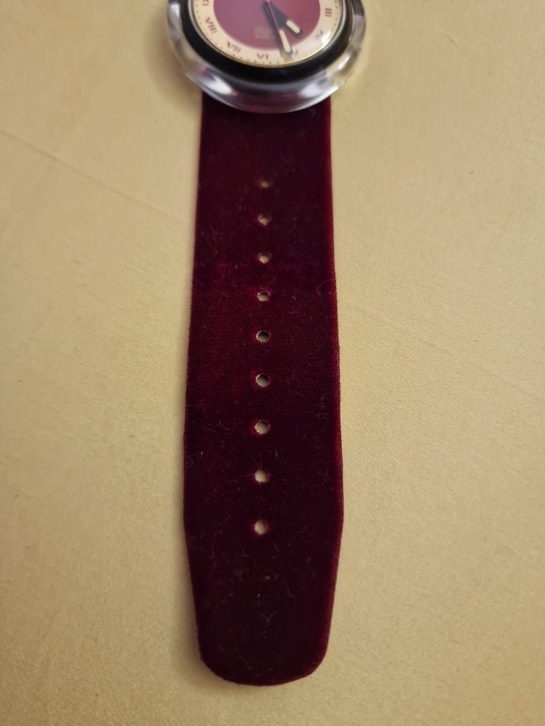 pop swatch vintage Red 1991