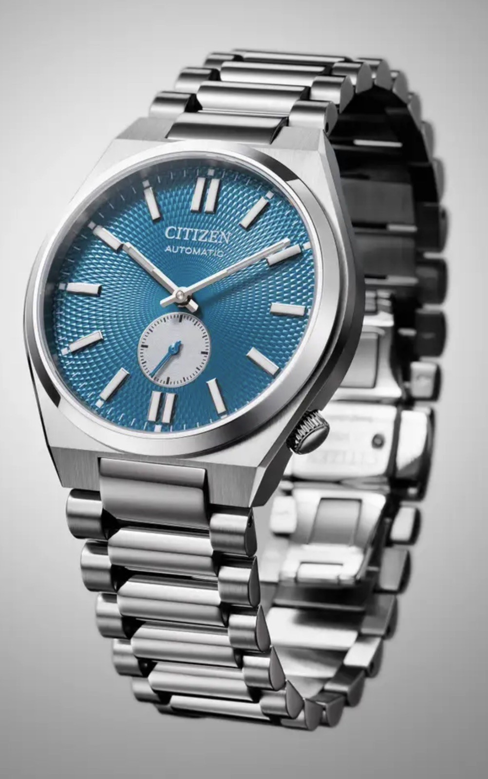Citizen Tsuyosa NK5010-51L Automatic Blue Small Seconds Sapphire 40mm Watch New