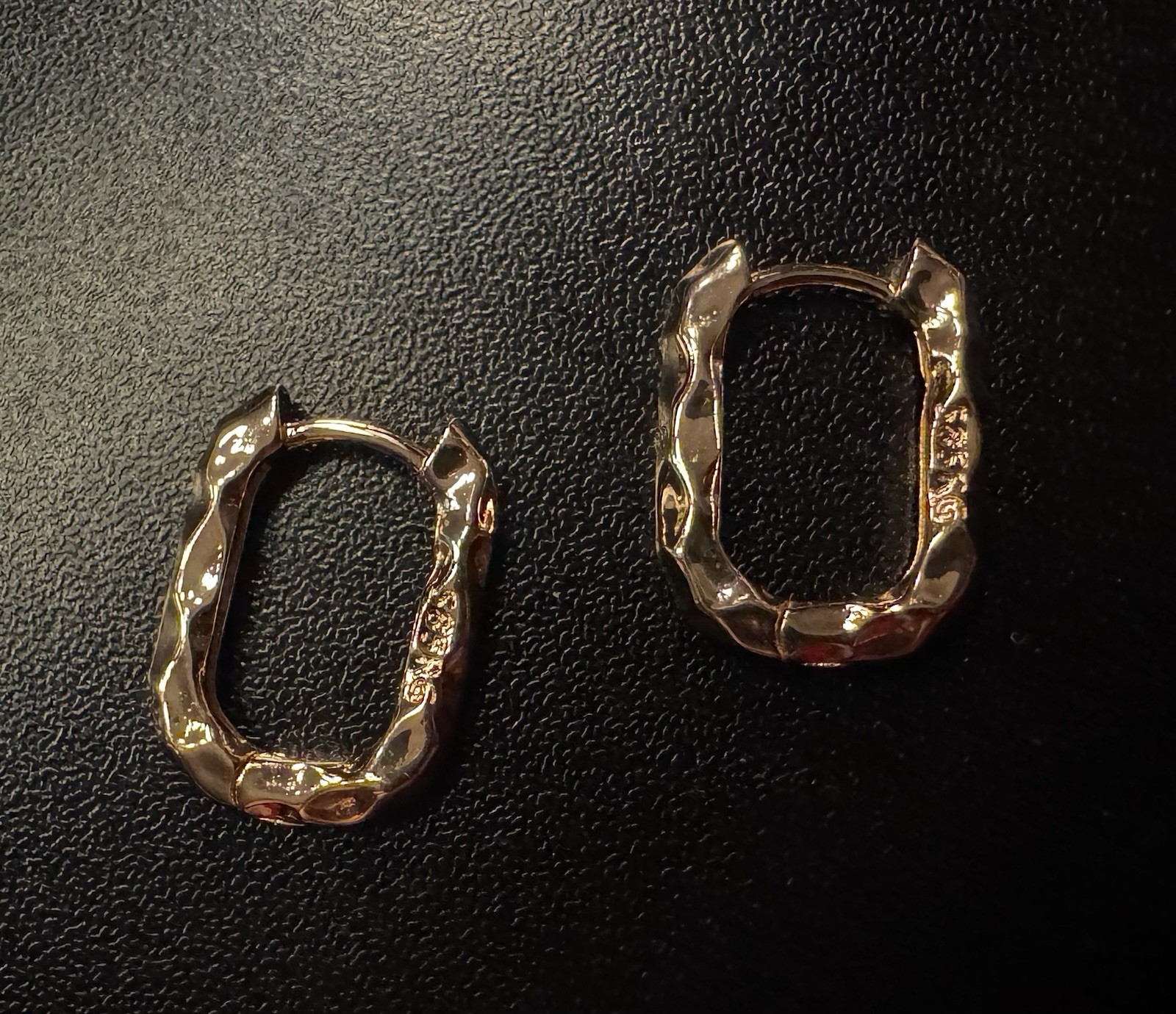 Stamped 585RG – 14k Vintage Rose Gold Filled Earrings Jewelry Color (Read Below)