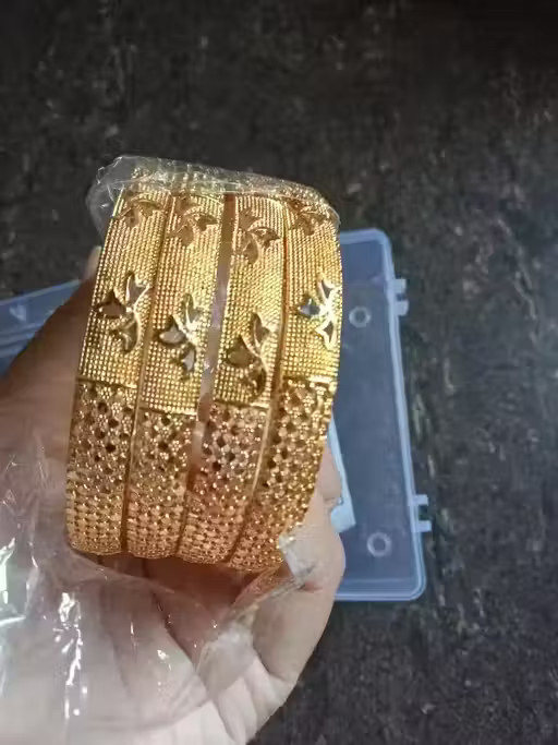Indian Traditional Bollywood Gold plated Bangles Ethnic Bangle Sets for women