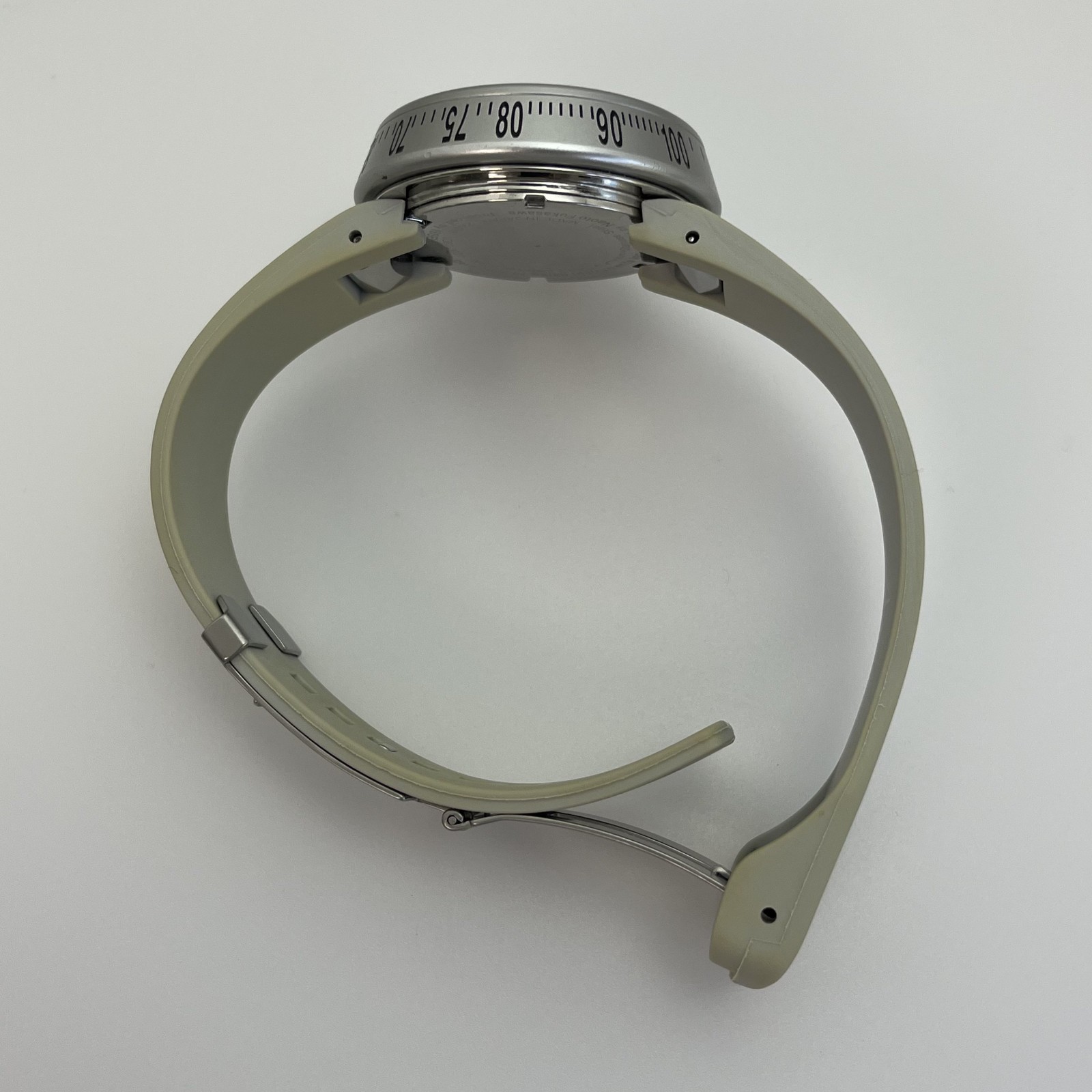 Issey Miyake TRAPEZOID Chronograph NAOTO FUKASAWA Qz Watch Japan Date #636B