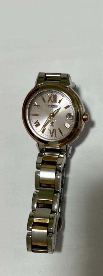 CITIZEN Analog Watch, Silver/Rose Gold