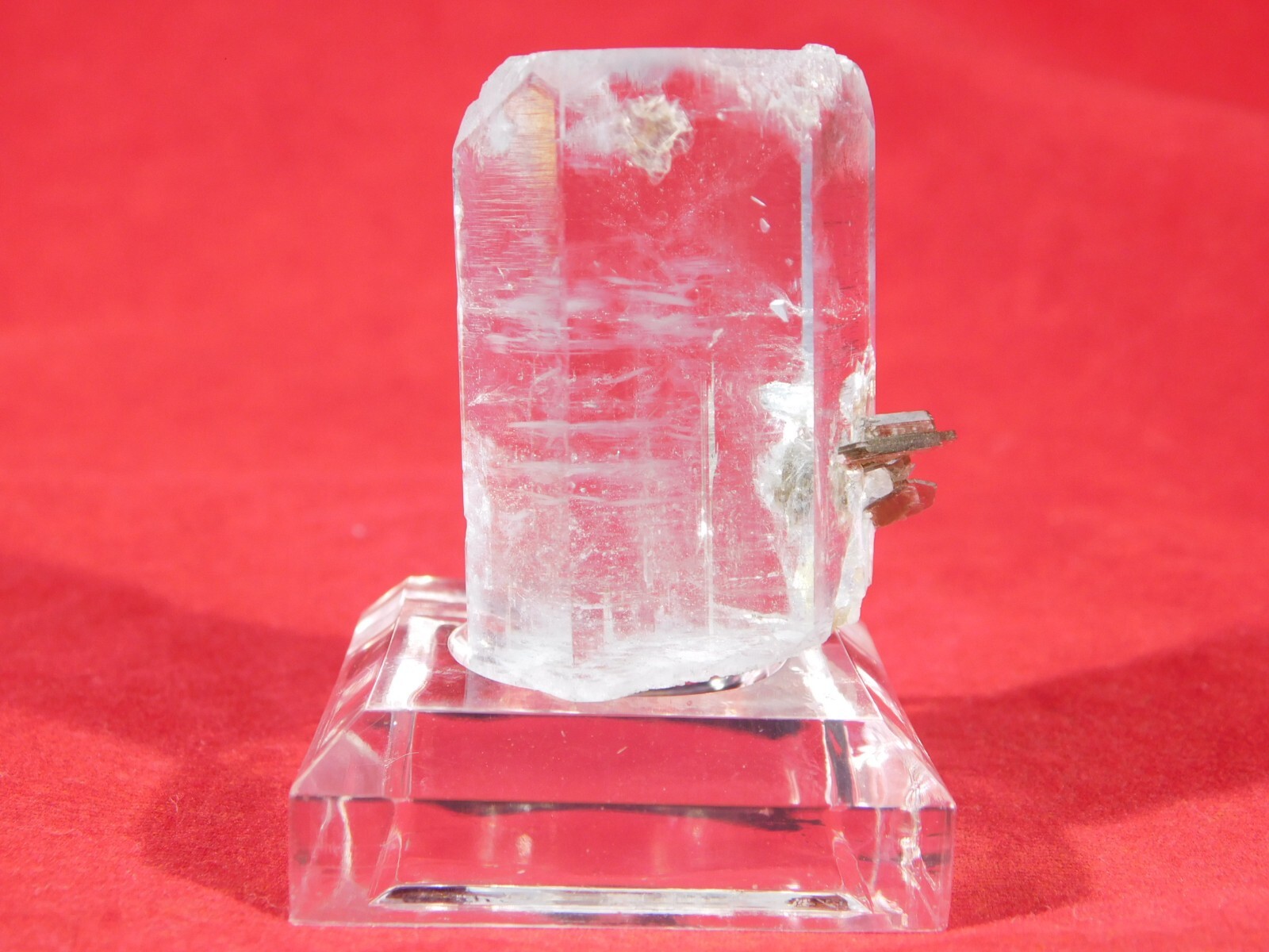VERY Translucent! BLUE Terminated AQUAMARINE Crystal Pakistan 203ct