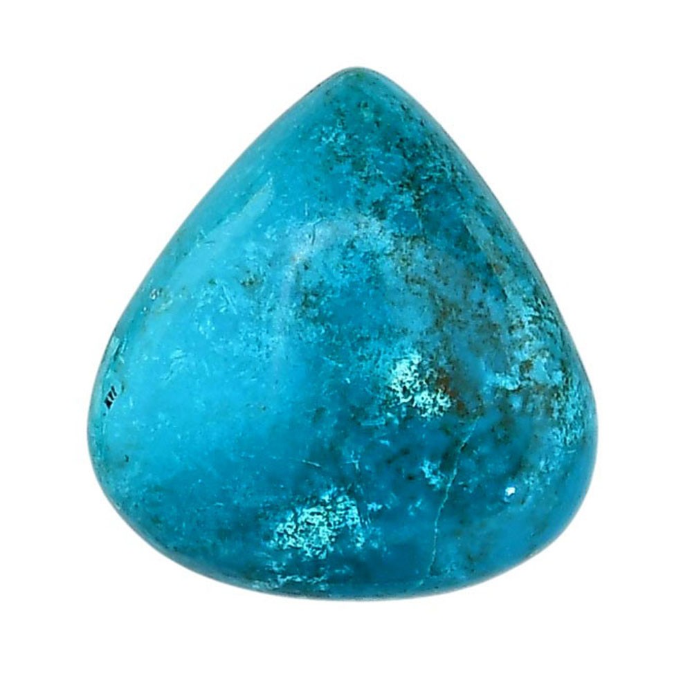 Natural Shattuckite 24.3×25.5×6.7 mm Heart Shape Polished Gemstone LS39-06141