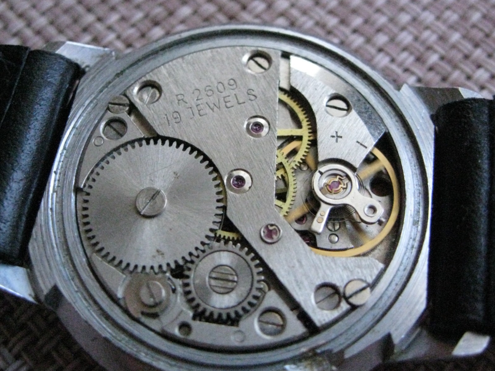 Wrist Watch vintage Raketa 2609.HA Radiation troops, Soviet Military watch