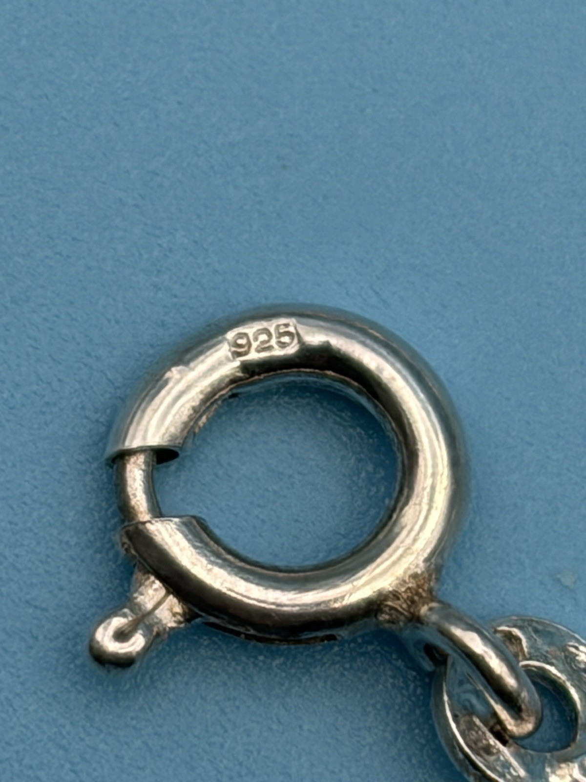 Vintage UnoAerre Italian Sterling Silver 925 Puffed Mariner Chain Necklace Rare!