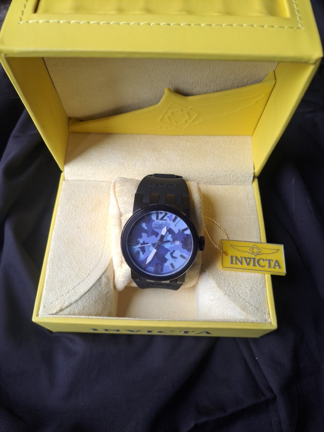 Invicta DNA Sports Camouflage 46mm Men’s Watch Model No. 10460. Swiss Movement