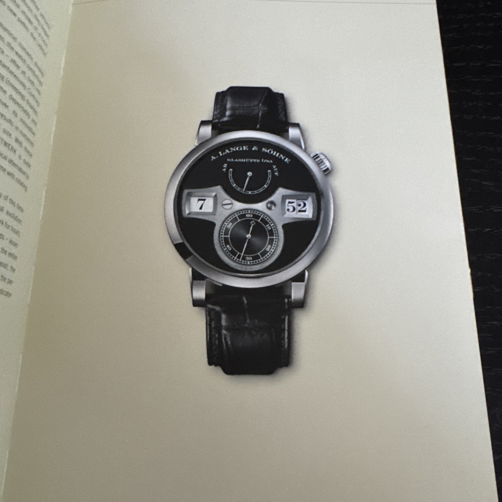 A. Lange & Sohne 2008 Watch Manufacturer Catalog Book