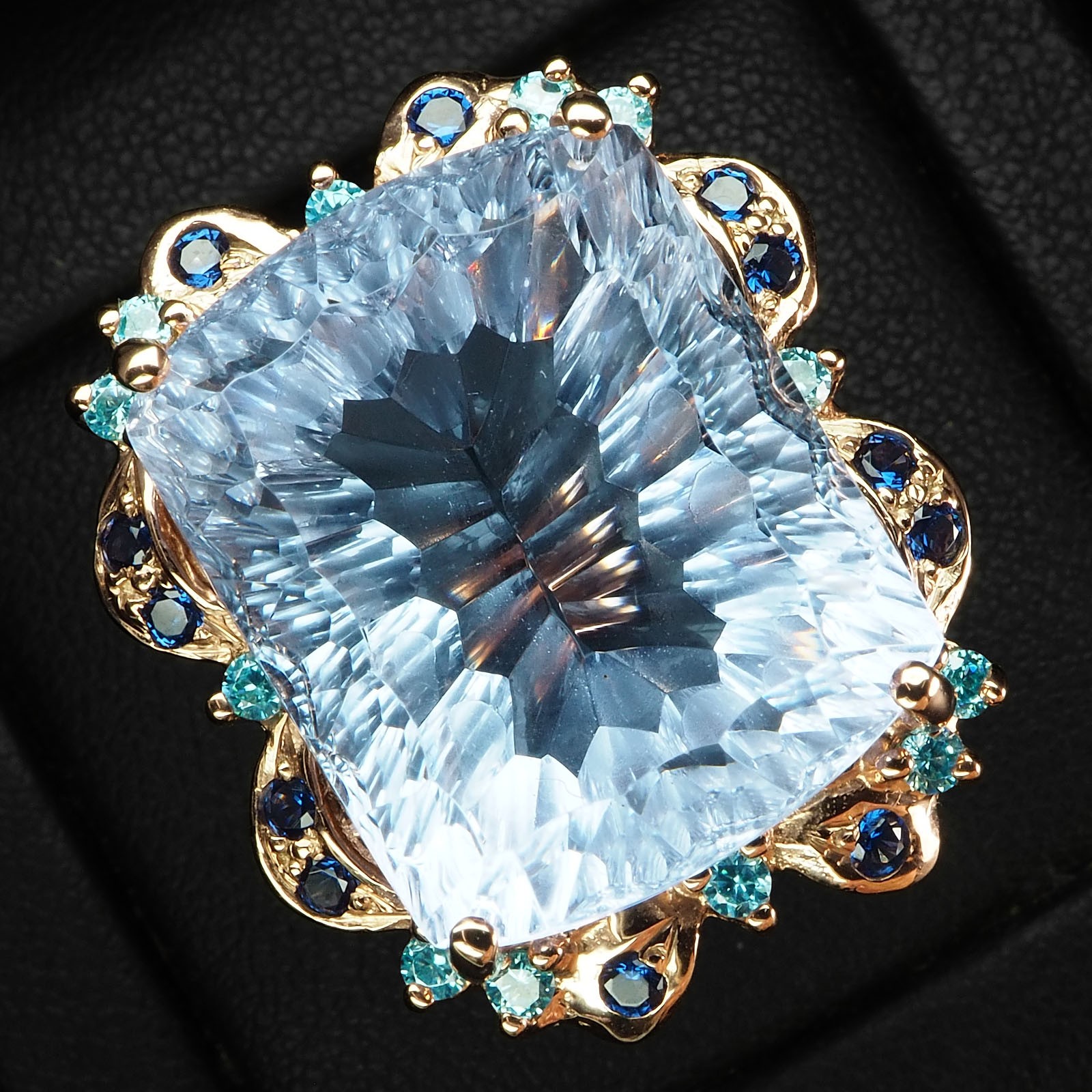 Color Change Alexandrite Concave 32Ct 925 Sterling Silver Rings Free Resizing