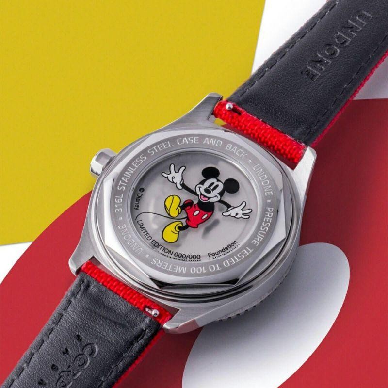 UNDONE Disney Mickey Mouse Japan Limited Automatic Watch 40mm Men Women