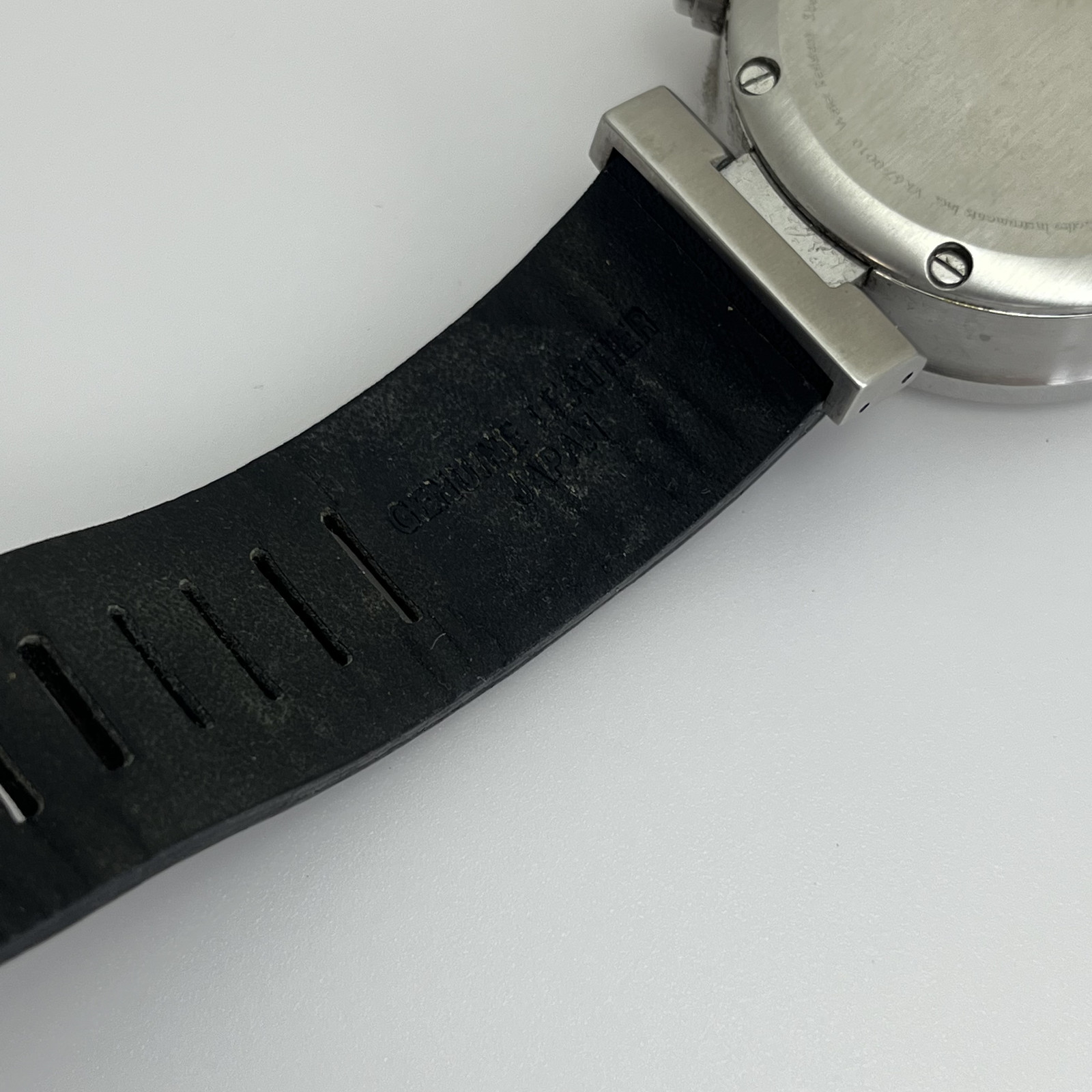 Seiko Issey Miyake W SILAY004 SATOSHI WADA Chronograph Qz Japan White Dial #B909