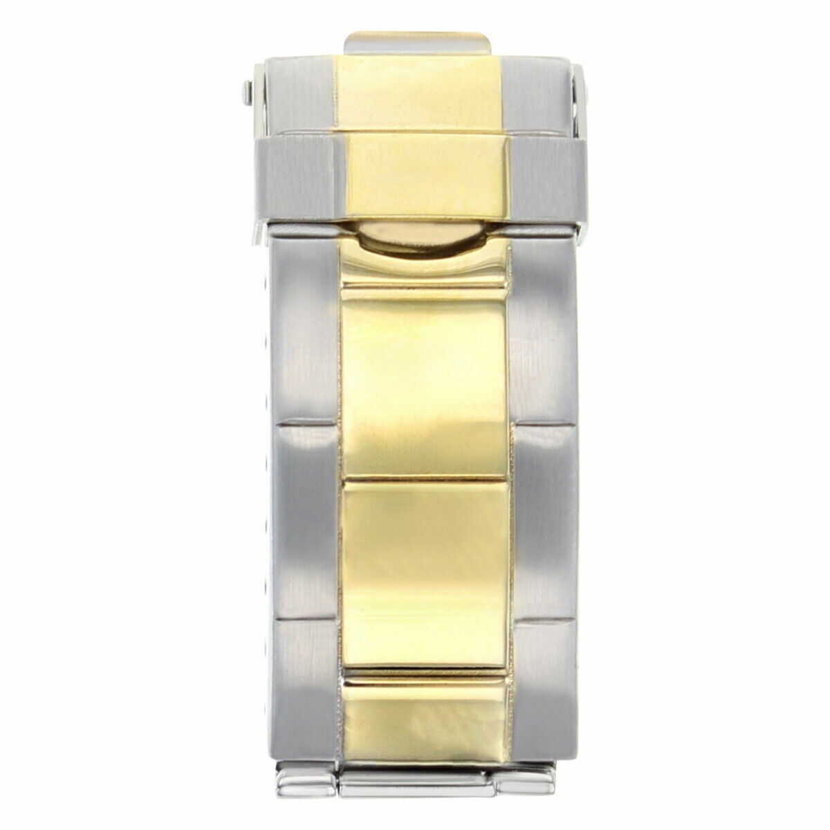 3 FLIP LOCK CLASP DIVER EXTENSION FOR ROLEX OYSTER BAND SUBMARINER GMT TWO TONE