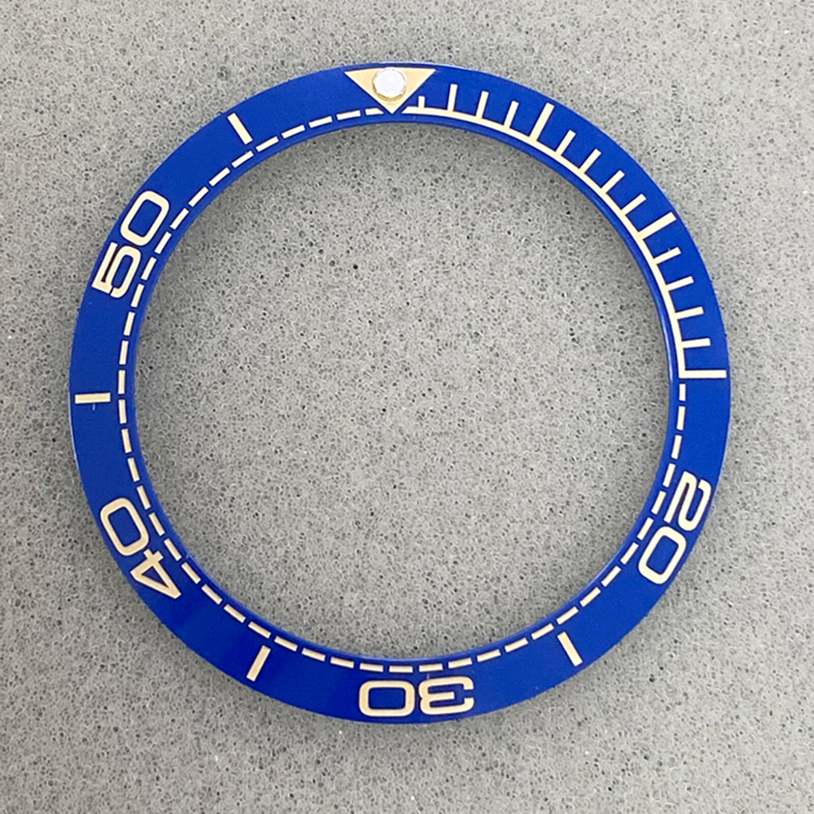 38MM*30.5mm Ceramic Bezel Sloped Watch Bezel Insert for 40mm SUB Watch Case