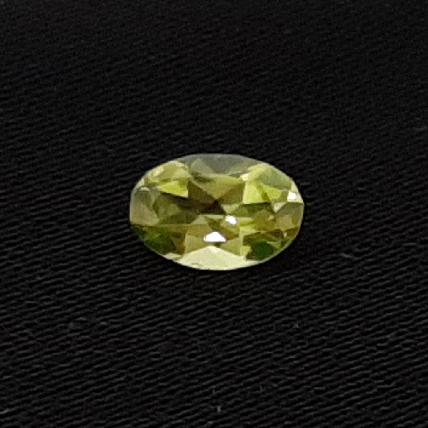 Calibrated .48ctw Peridot Oval Shape 6.0 x 4.0 mm Loose Gemstone