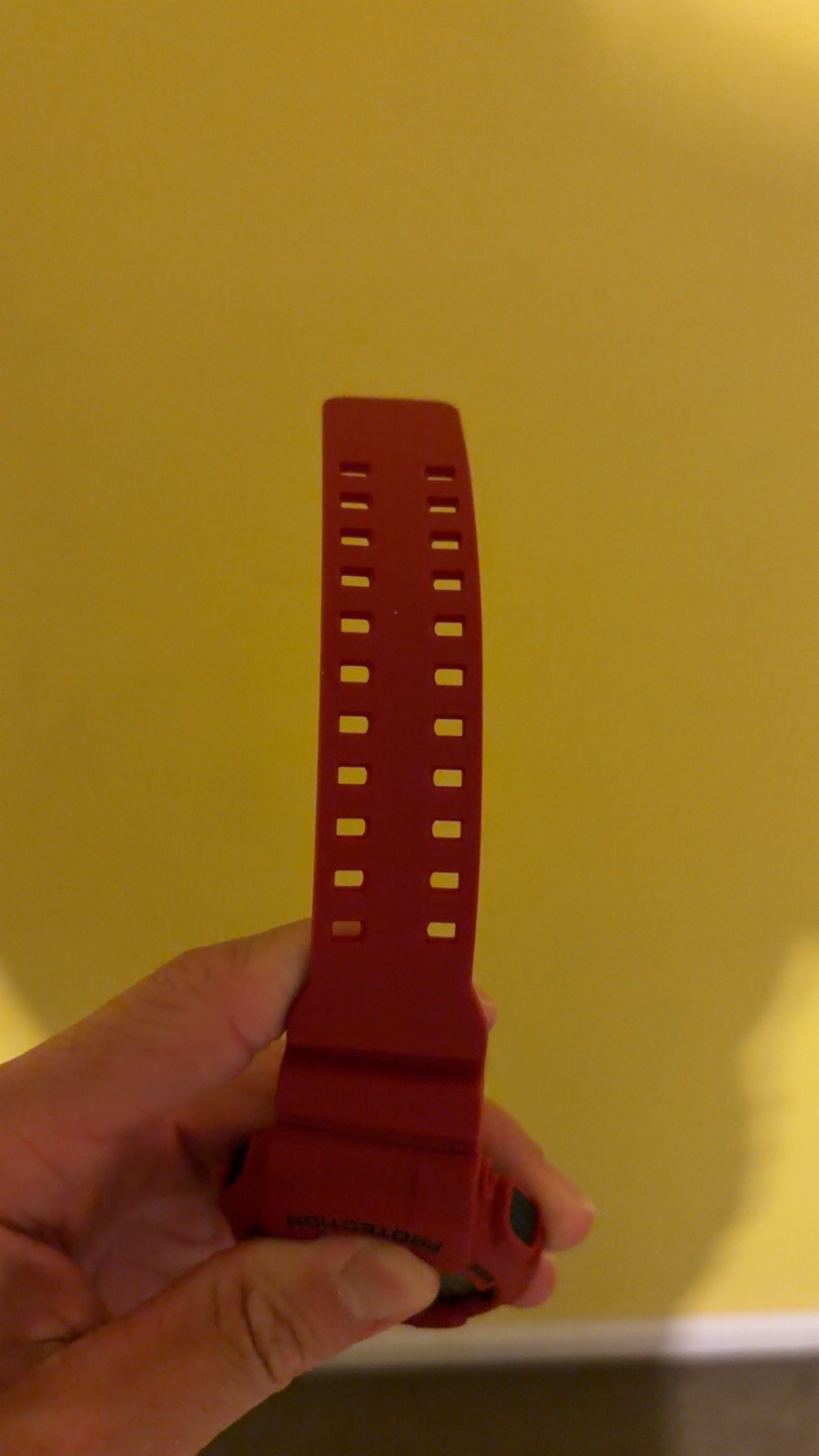 Casio G-SHOCK Analog-Digital Red Resin Strap 200m Quartz Date/Day