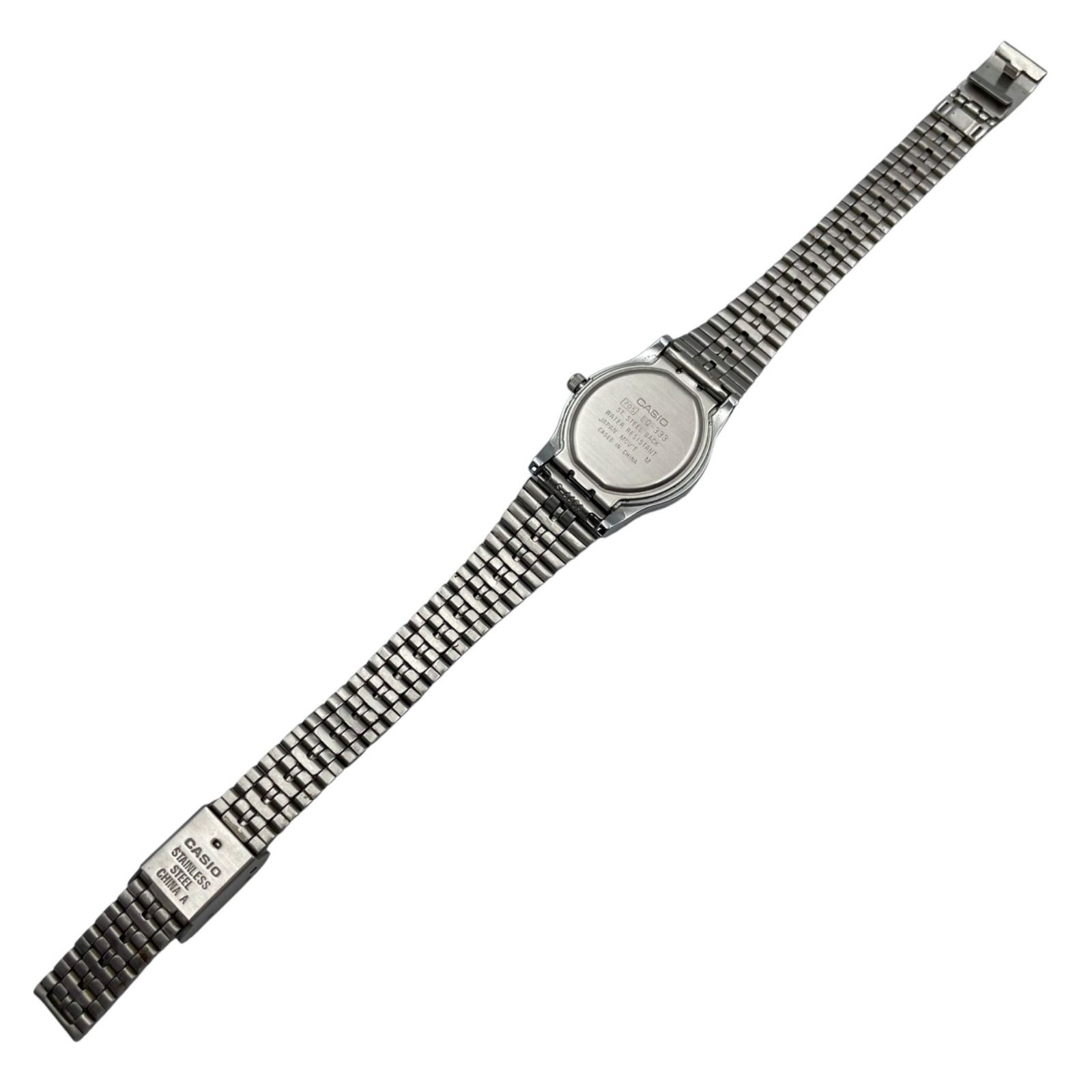Working New Battery CASIO LQ 333 Quartz QZ 3 Hand Analog Wristwatch Casio Chipka