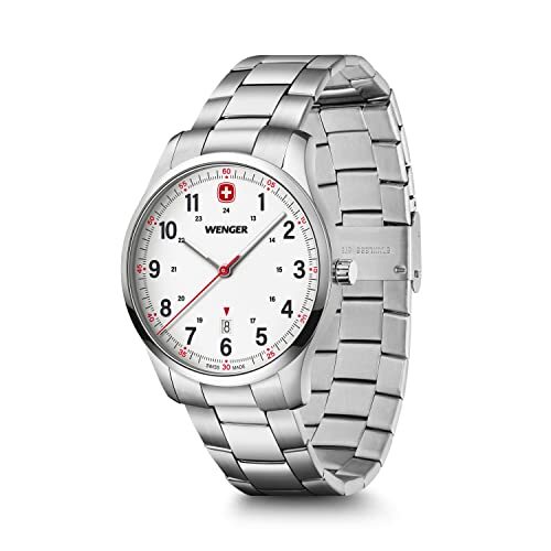 [Wenger] Watch CITY SPORT 01.1441.133 Quartz Men’s Silver