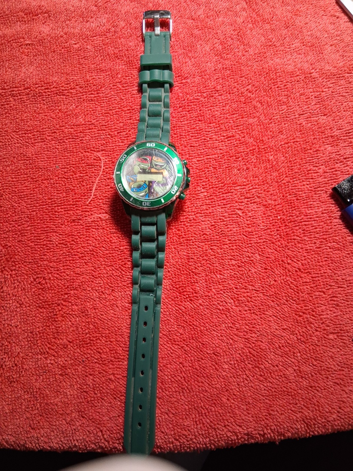 Vintage Teenage Mutant Ninjas Turtles Watch Unisex Digital TMN4008AZ LR626 2020