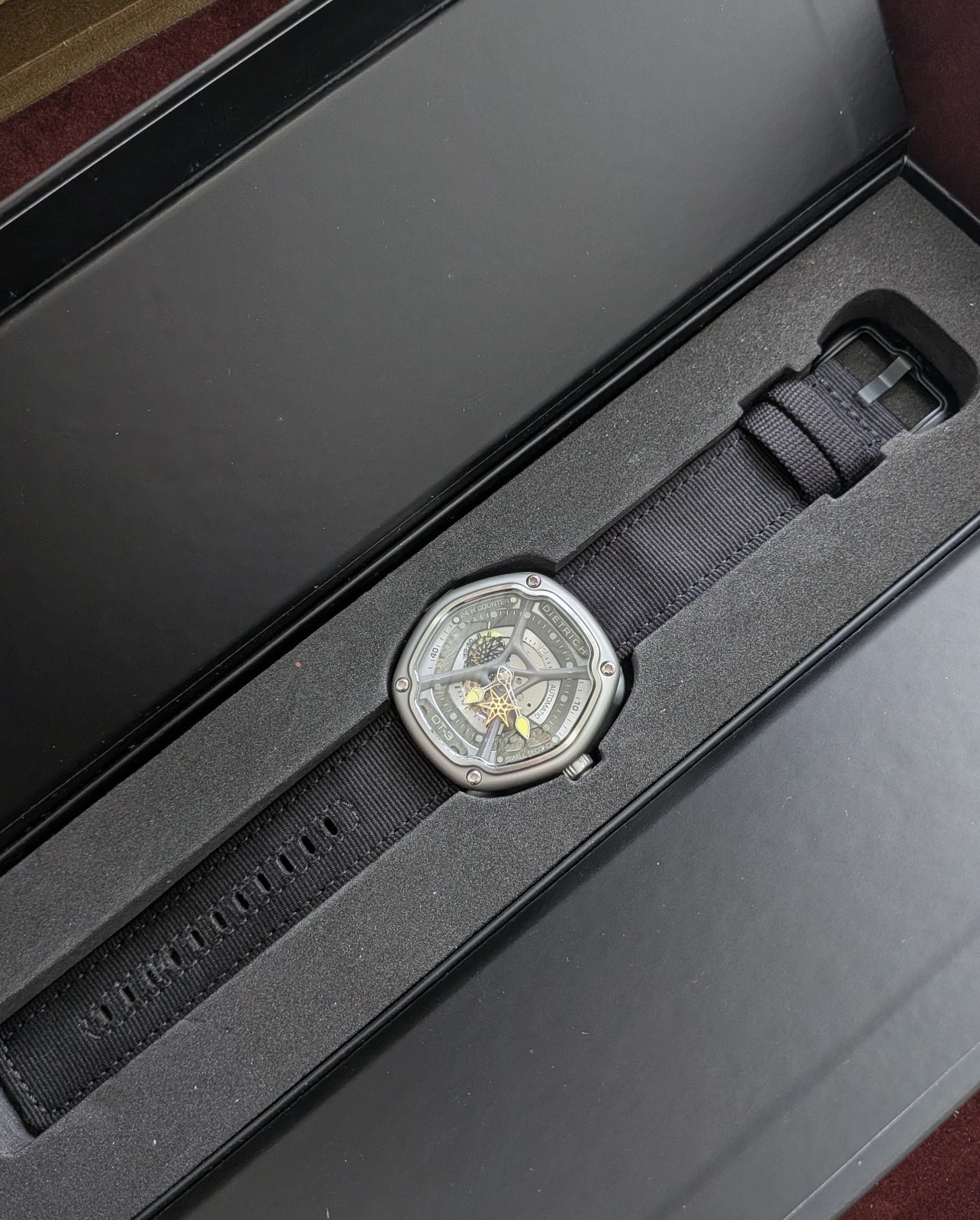 Dietrich OT-3 “Organic Time” Automatic Skeleton Watch