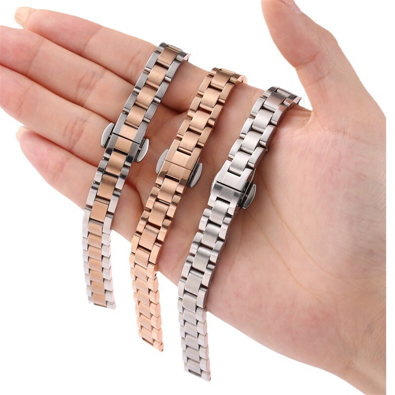 Quality Solid Stainless Steel Watch Band Strap 10 12 14 16 18 20 22mm Universal