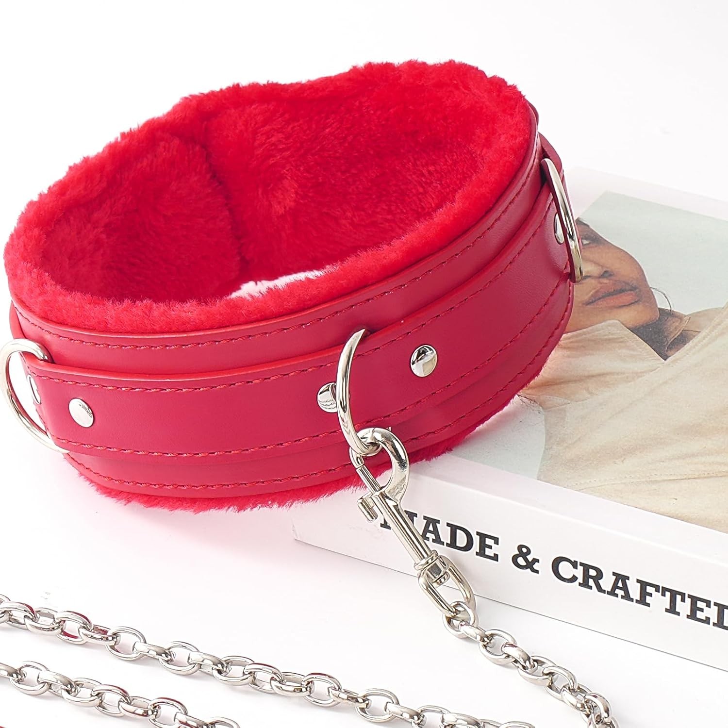 Leather Adjustable Punk Gothic Handmade Choker Necklace for Women Jewelry