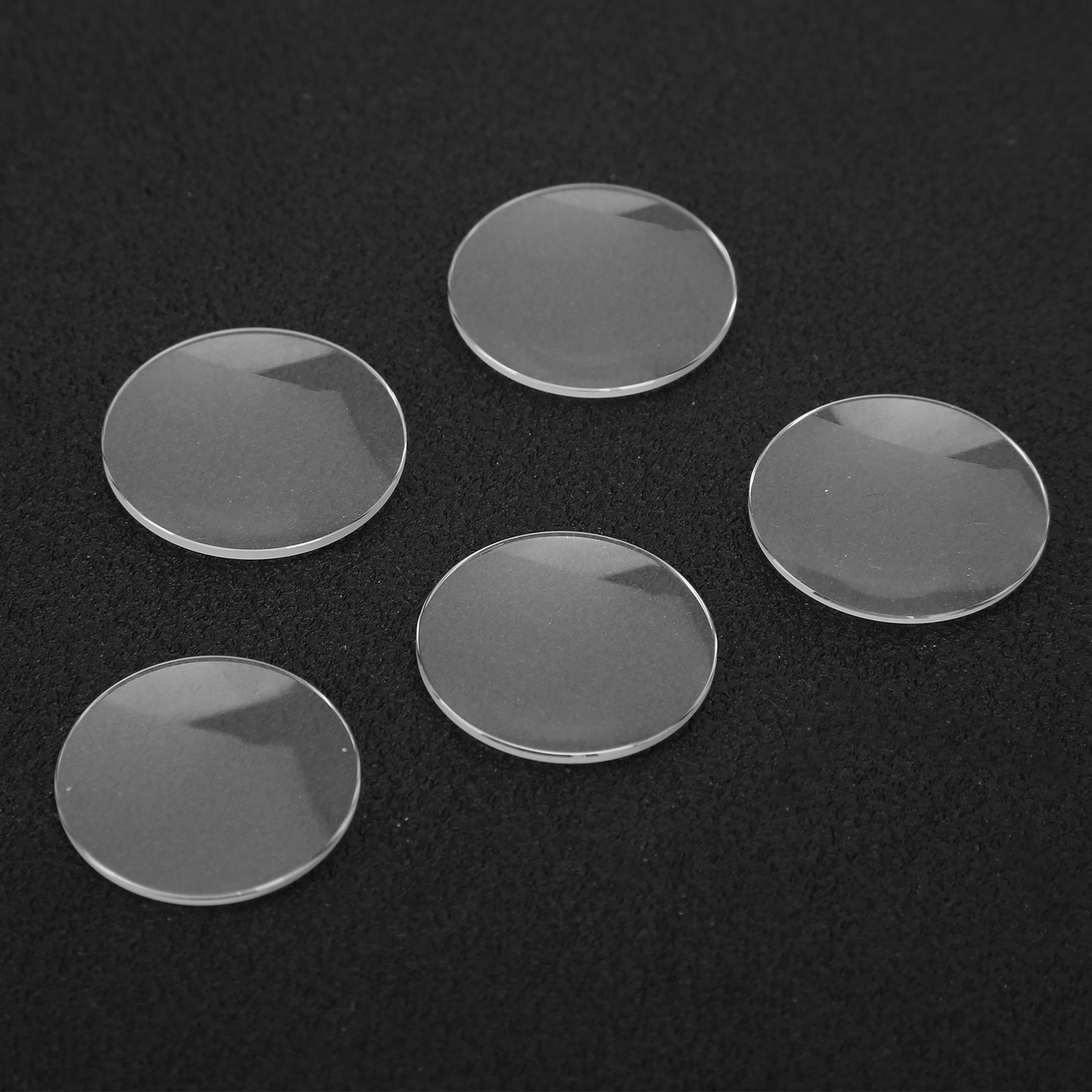 5PCS 25.5mm-27.5mm Single Dome Sapphire Watch Crystal Glass 1.7mm Thickness❀